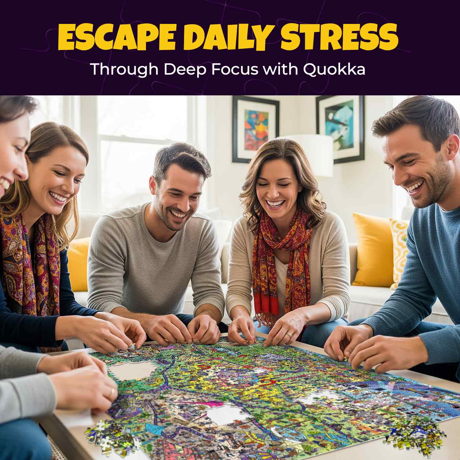 1000 Pcs Puzzle for Adults with Hidden Tasks | Beastival Bash - Image 6