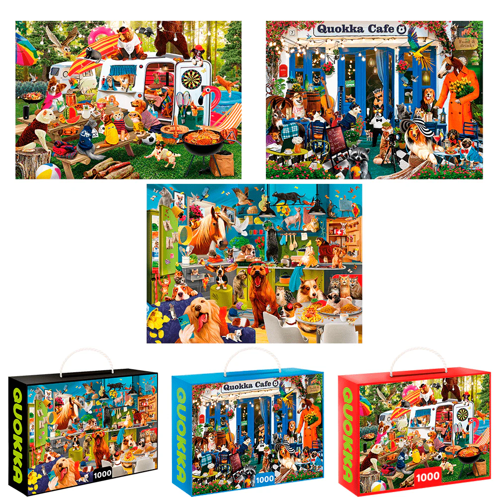1000 Pcs Jigsaw Puzzle for Adults | Animals - Image 7
