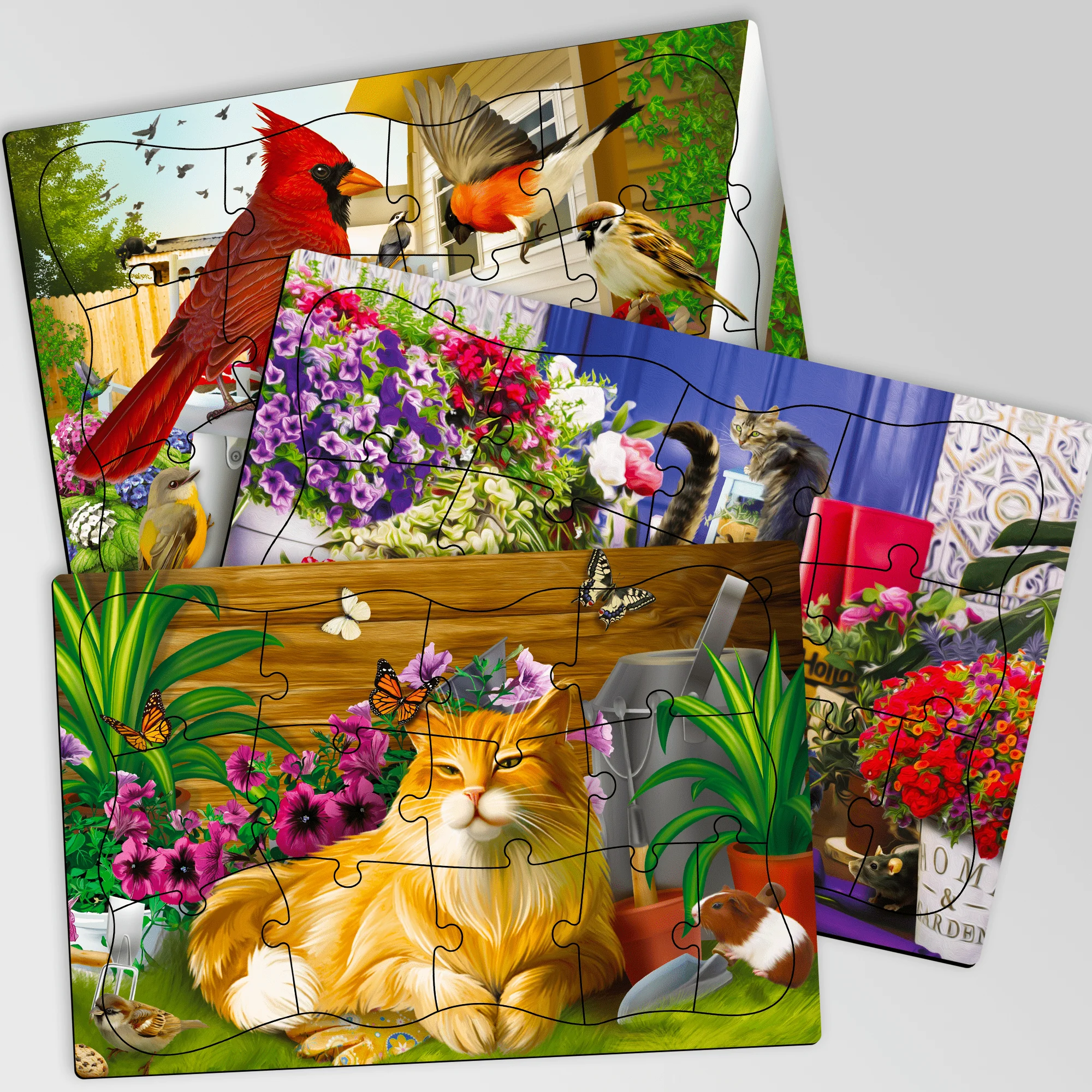 13 Pcs Dementia Puzzles for Elderly | Animals - Image 8