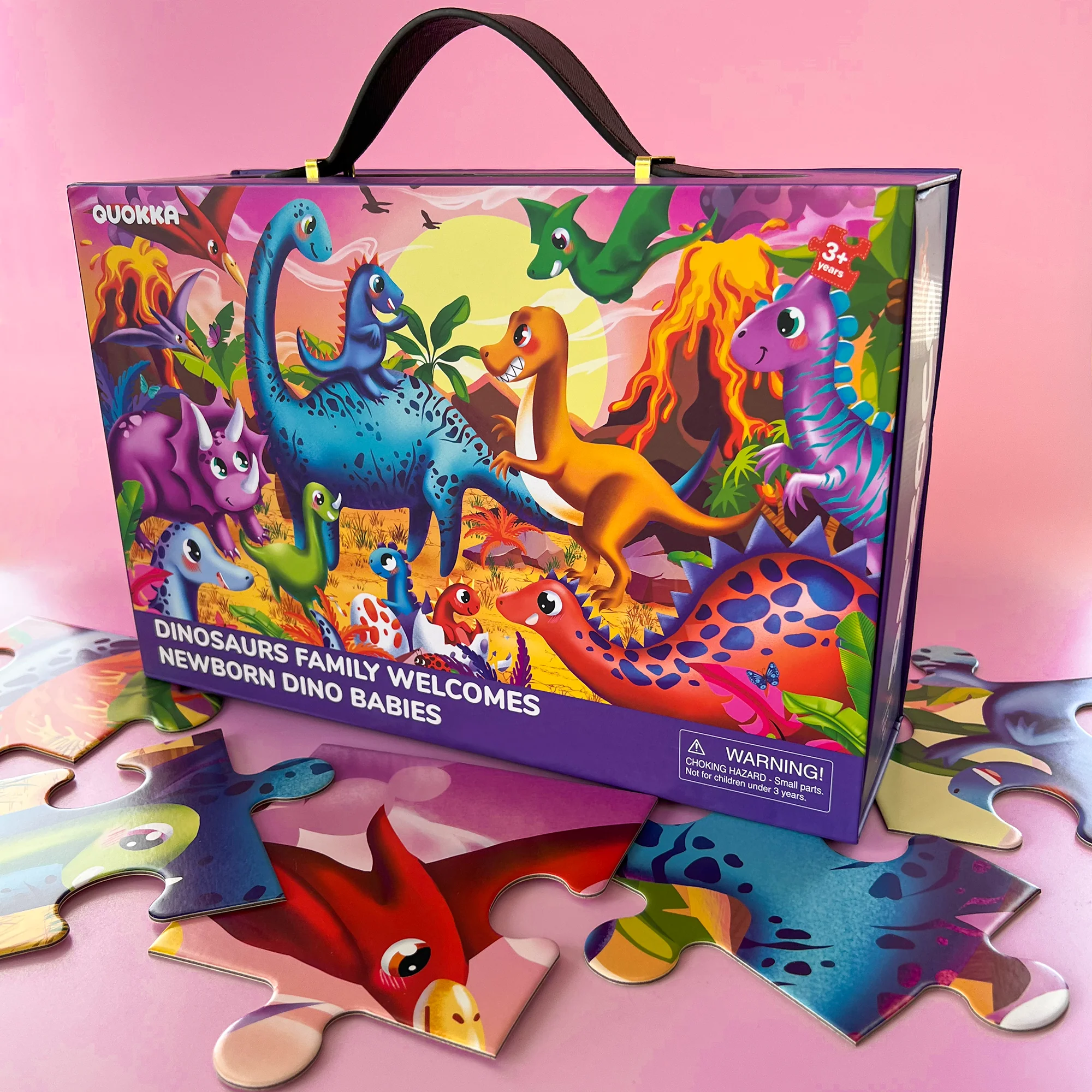 2x3 FT Giant Floor Puzzles for Kids Ages 4-6 | Dinos - Image 7