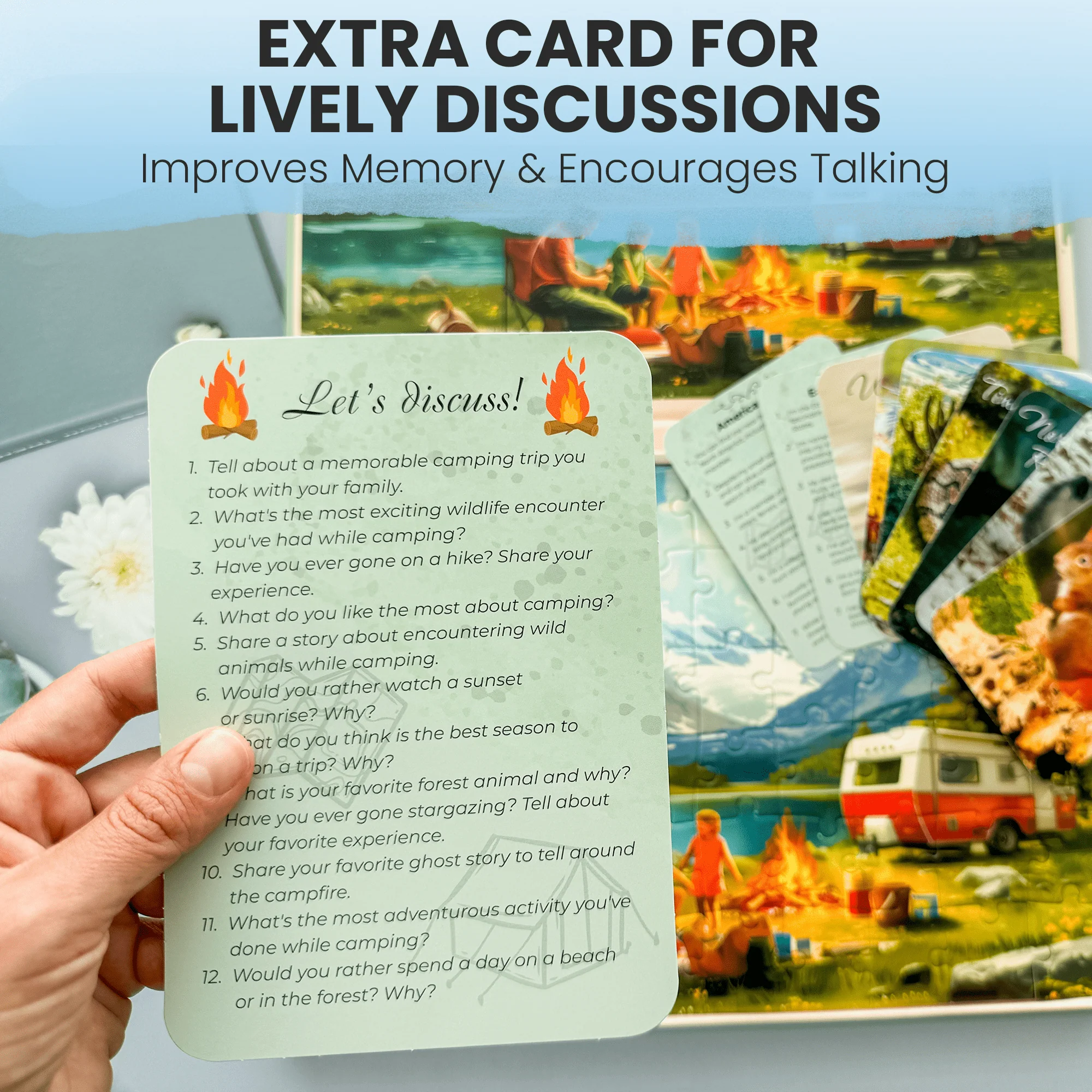 60 Pcs Dementia Puzzles for Elderly | Family Memories - Image 4