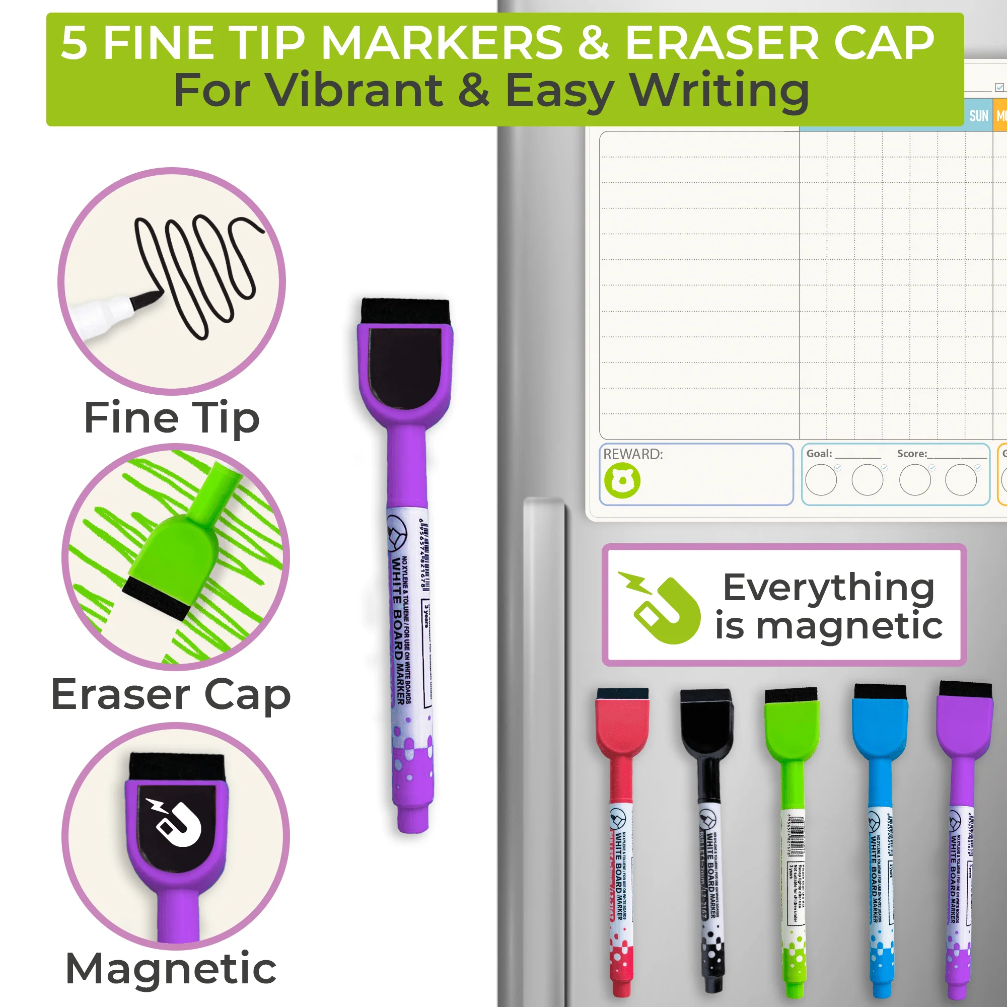 Behavior Magnetic Chore Chart for Multiple Kids - Image 3
