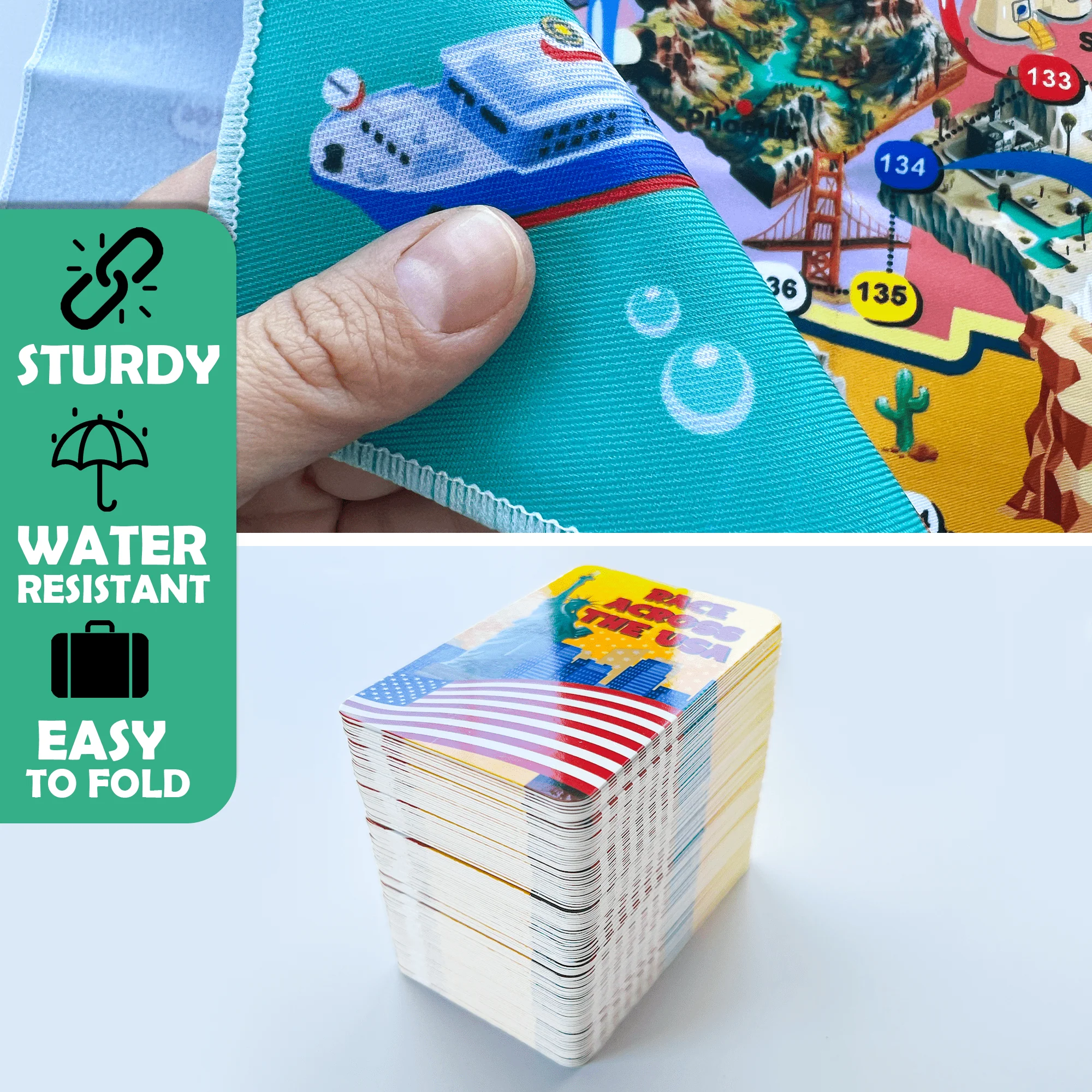 Board Game Race Across the USA | Play Indoor & Outdoor - Image 5