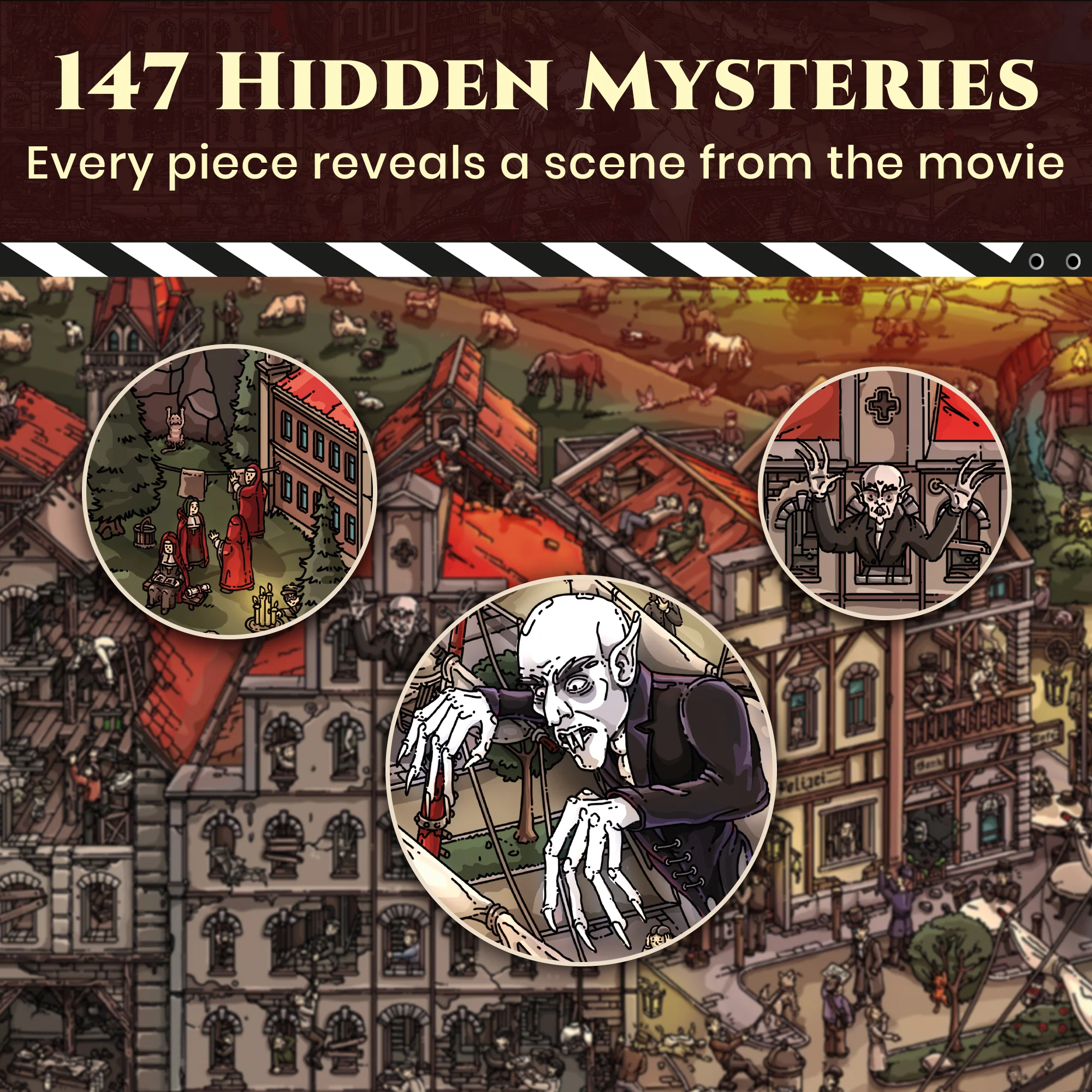 Bundle Set 3x1000 Piece Puzzle for Adults - Movie Collection - Image 3