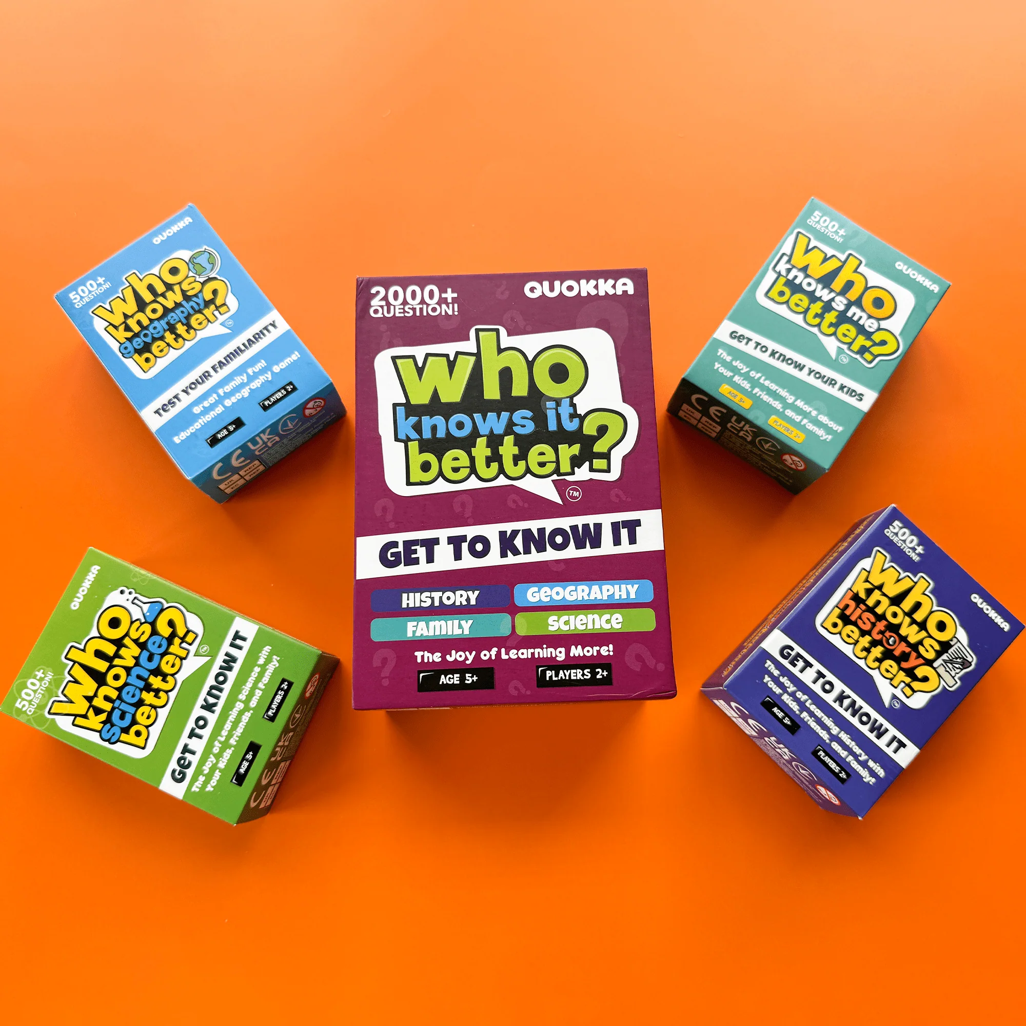 Bundle Set of 2 Family Card Trivia Games | Get to Know Your Family - Image 6