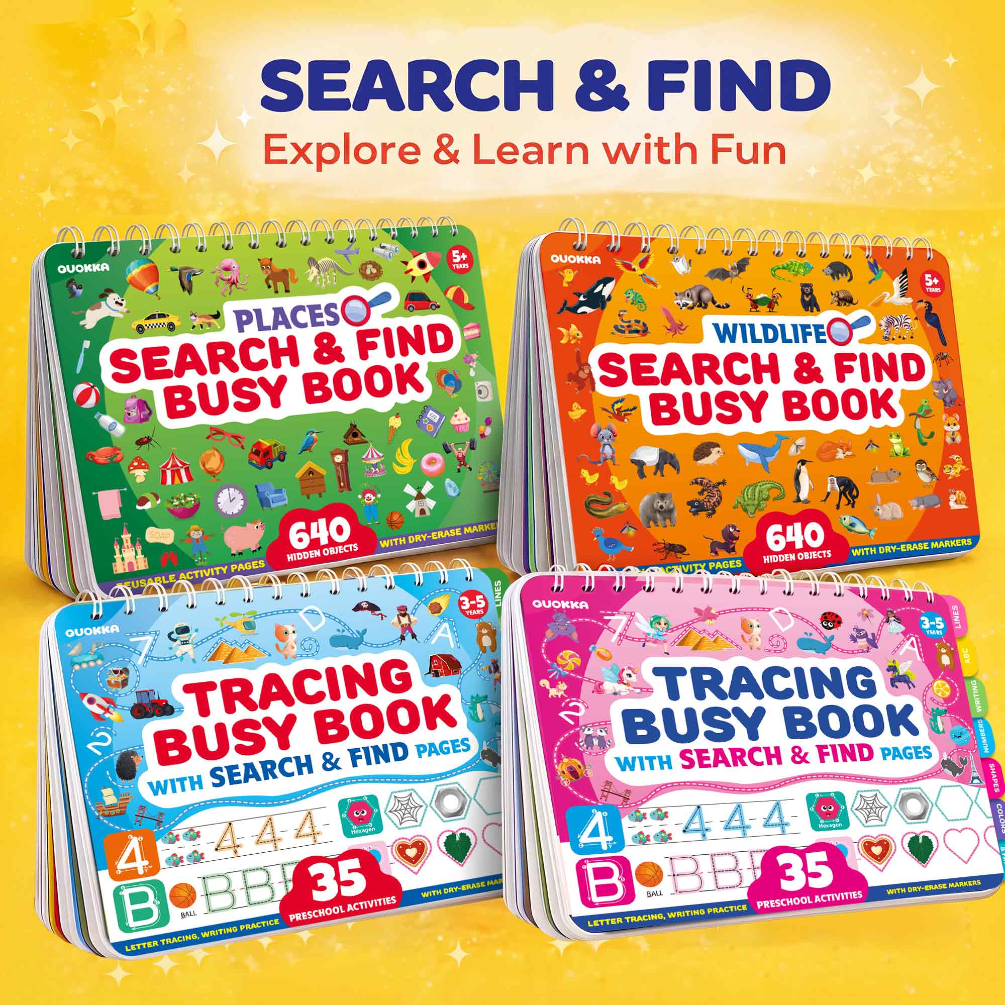 Busy Book for Toddlers - Places I Visit Search and Find Activity - Image 6