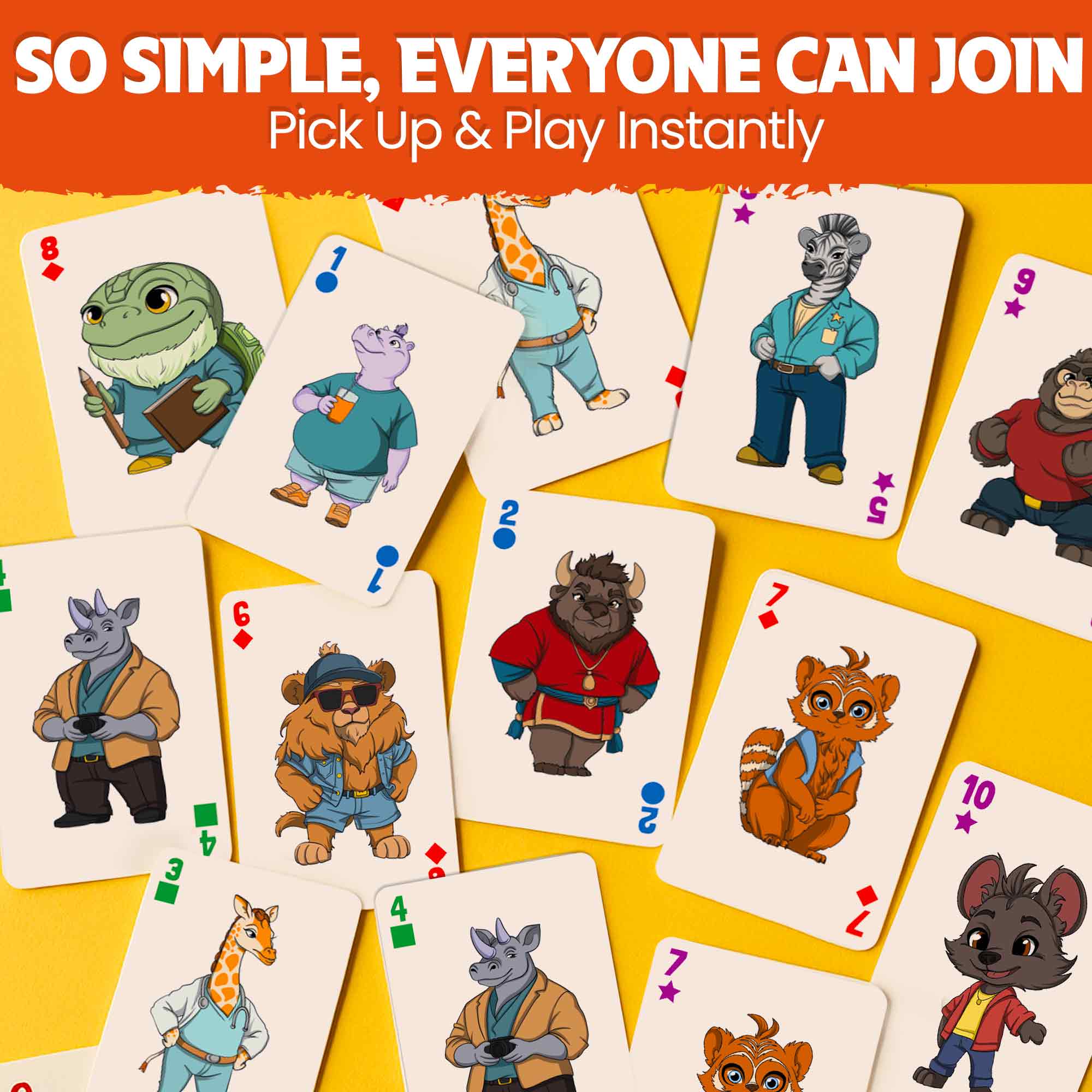 Card Games Crazy 8 for Kids Ages 4–8 Educational & Engaging Fun Game - Image 6