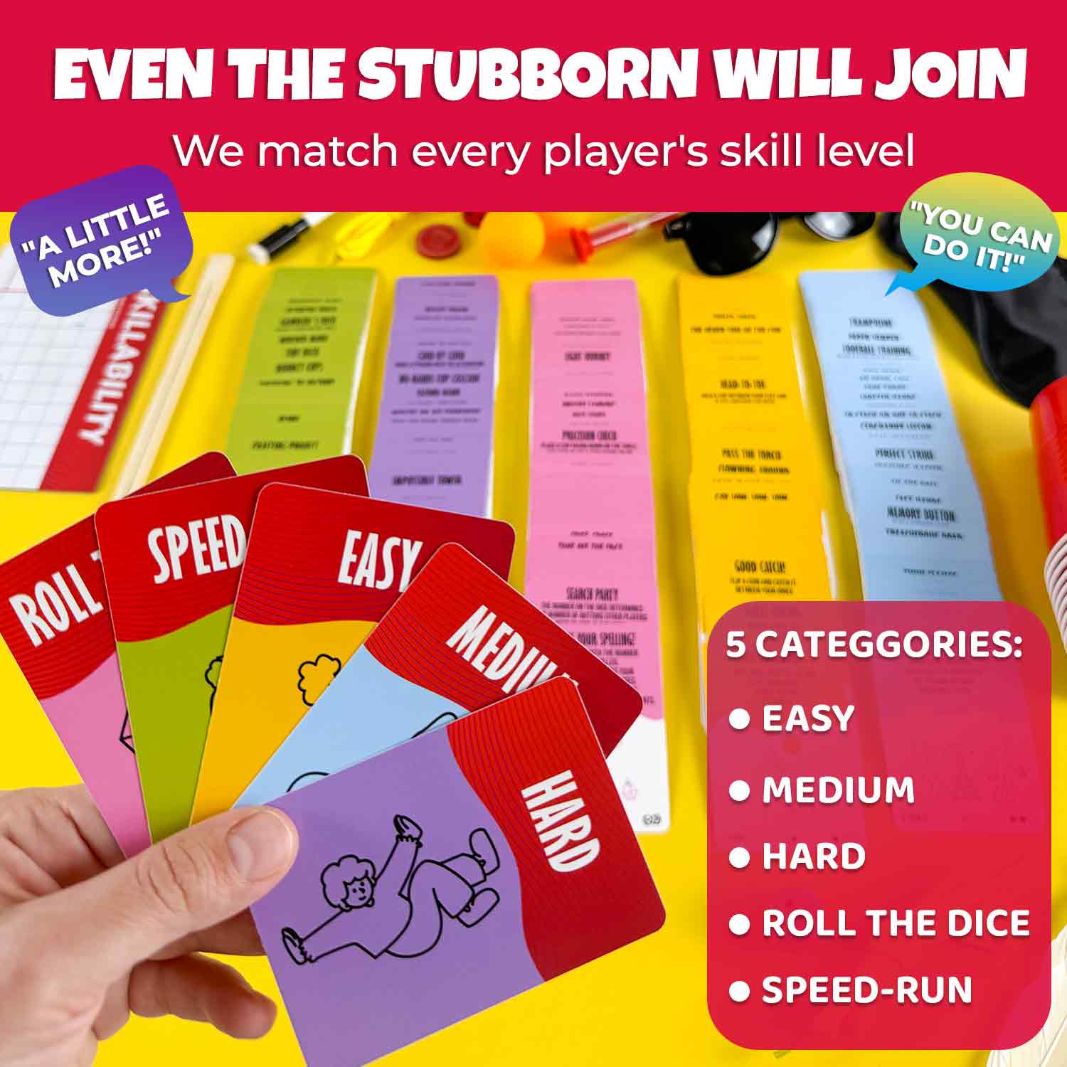 Challenge Game Set - 250 Cards with Fun Tasks for Family - Image 5