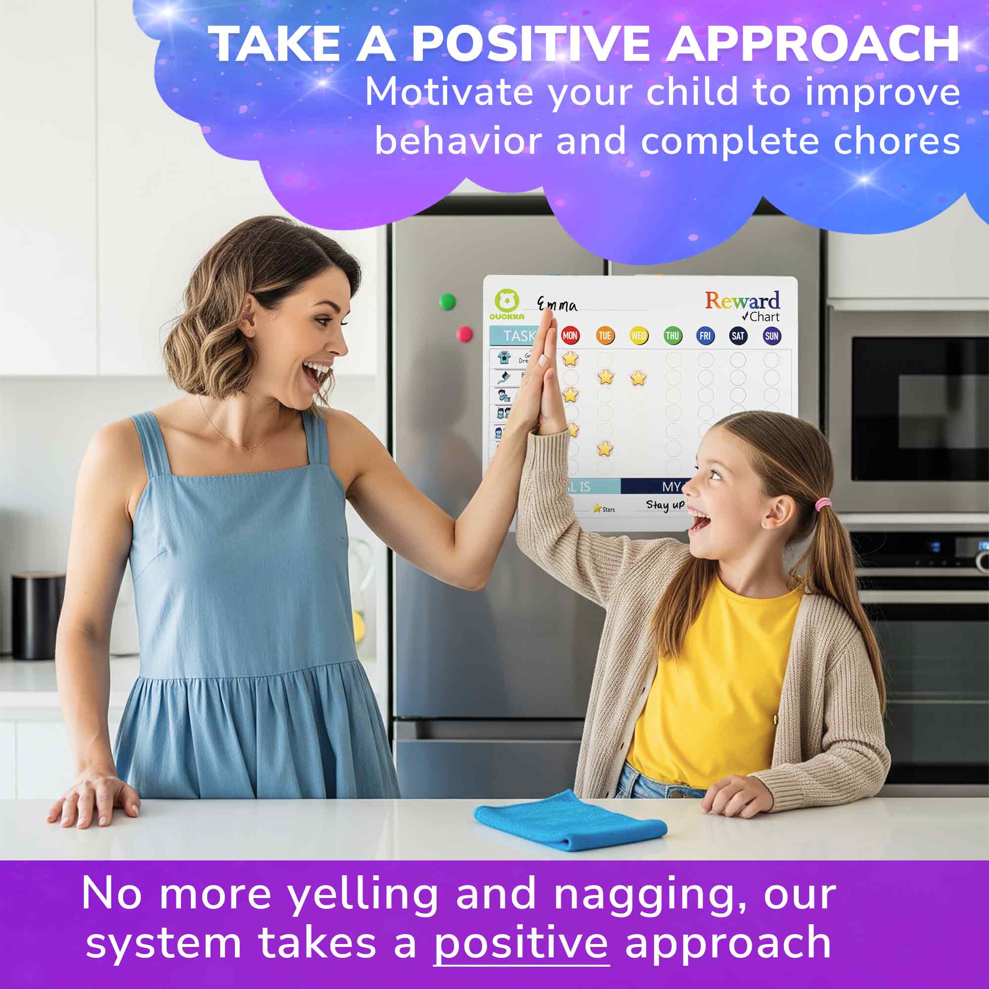 Chart to Finish Behavior Magnetic Wall Chart Poster - Image 5
