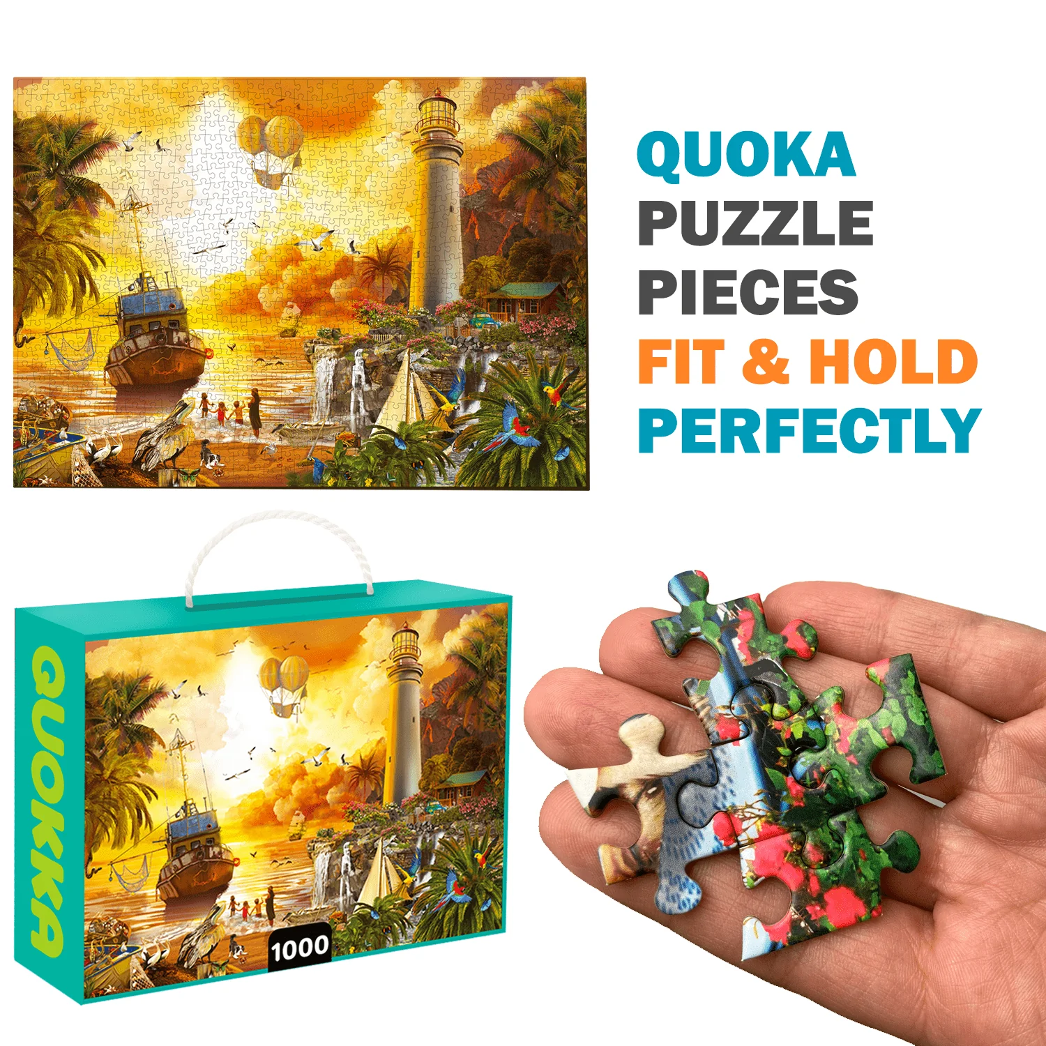 1000 Pcs Jigsaw Puzzle for Adults |Market - Image 4