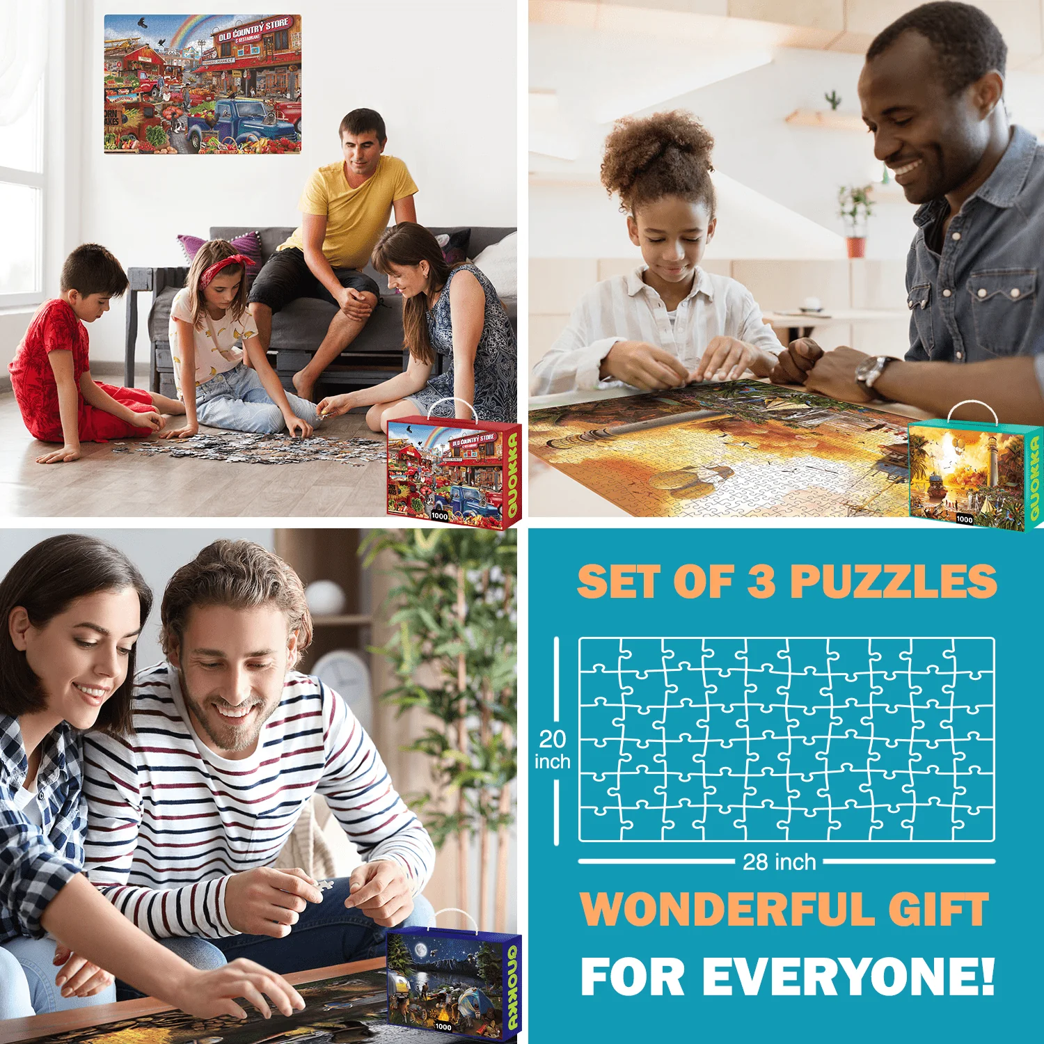 1000 Pcs Jigsaw Puzzle for Adults |Market - Image 5