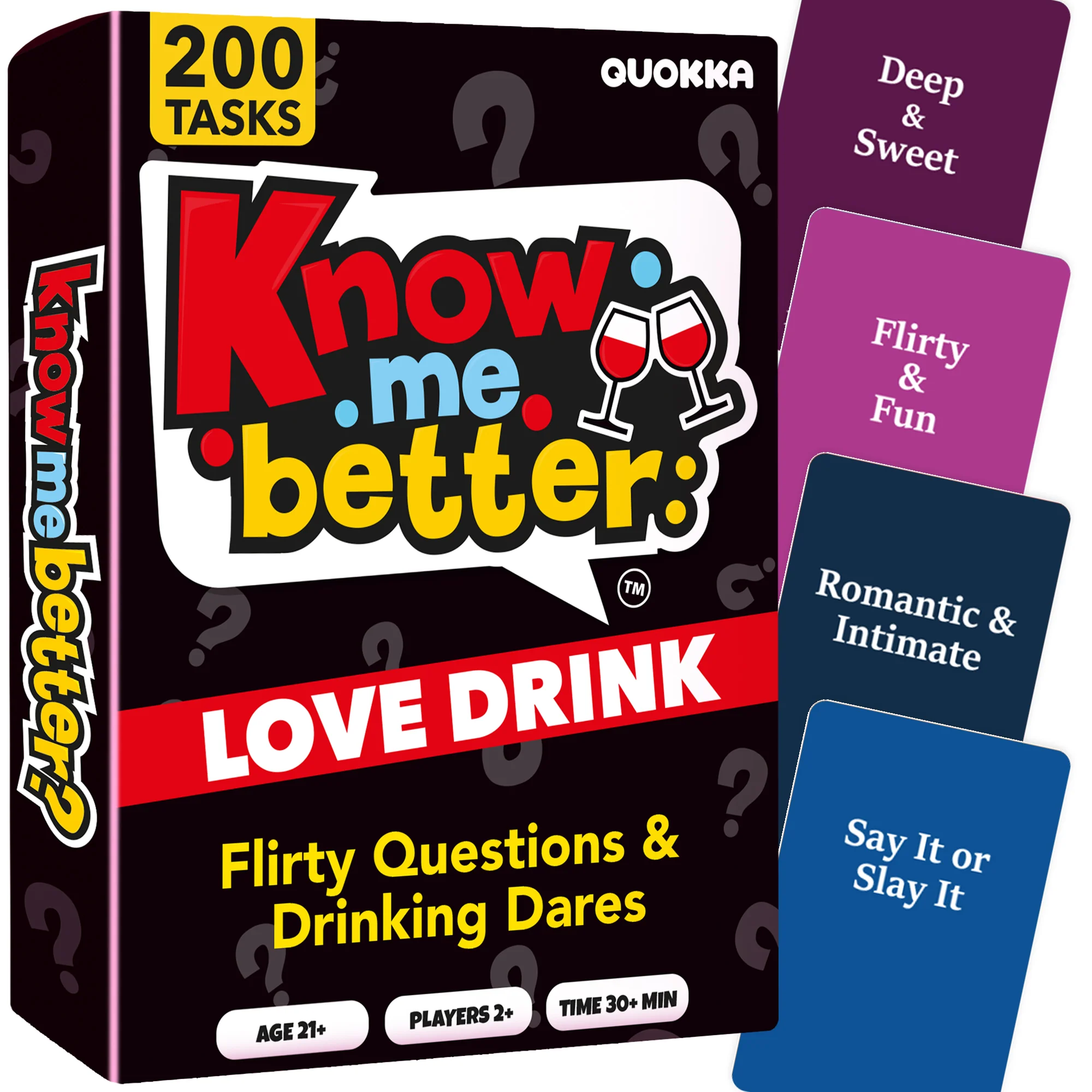 Couples Card Game Love Dare Drink ā Spicy Date Night Game