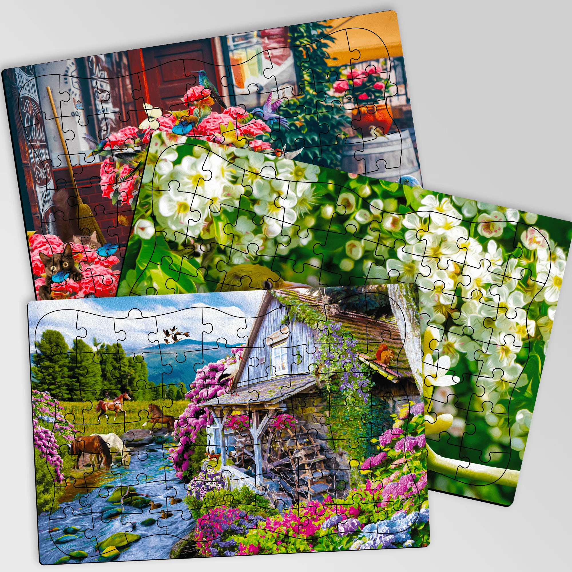 63 Dementia Puzzles for Elderly | Birds and Cats - Image 8