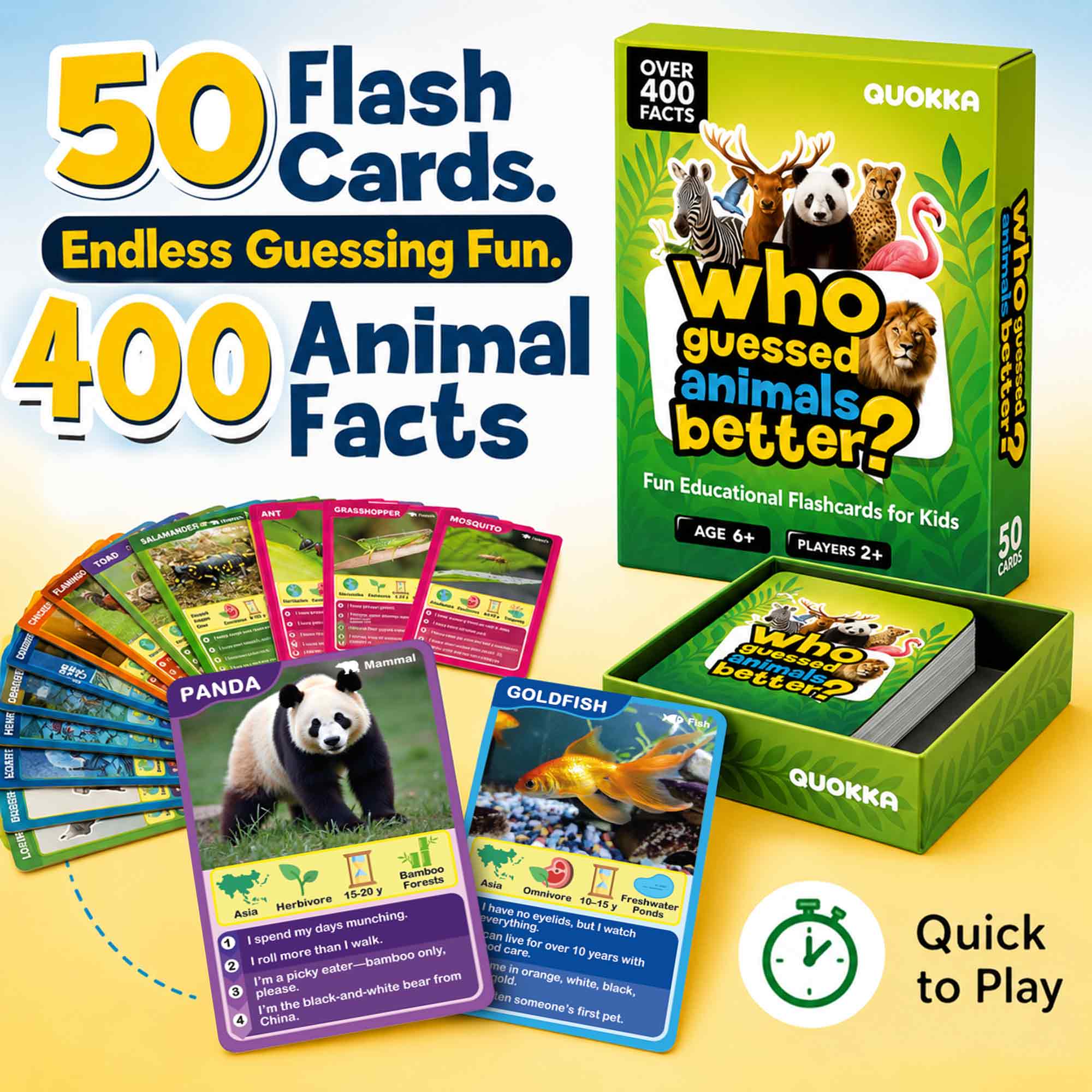 Educational Game for Kids - Who Guess It Better: Animals Vol. 2 - Image 2