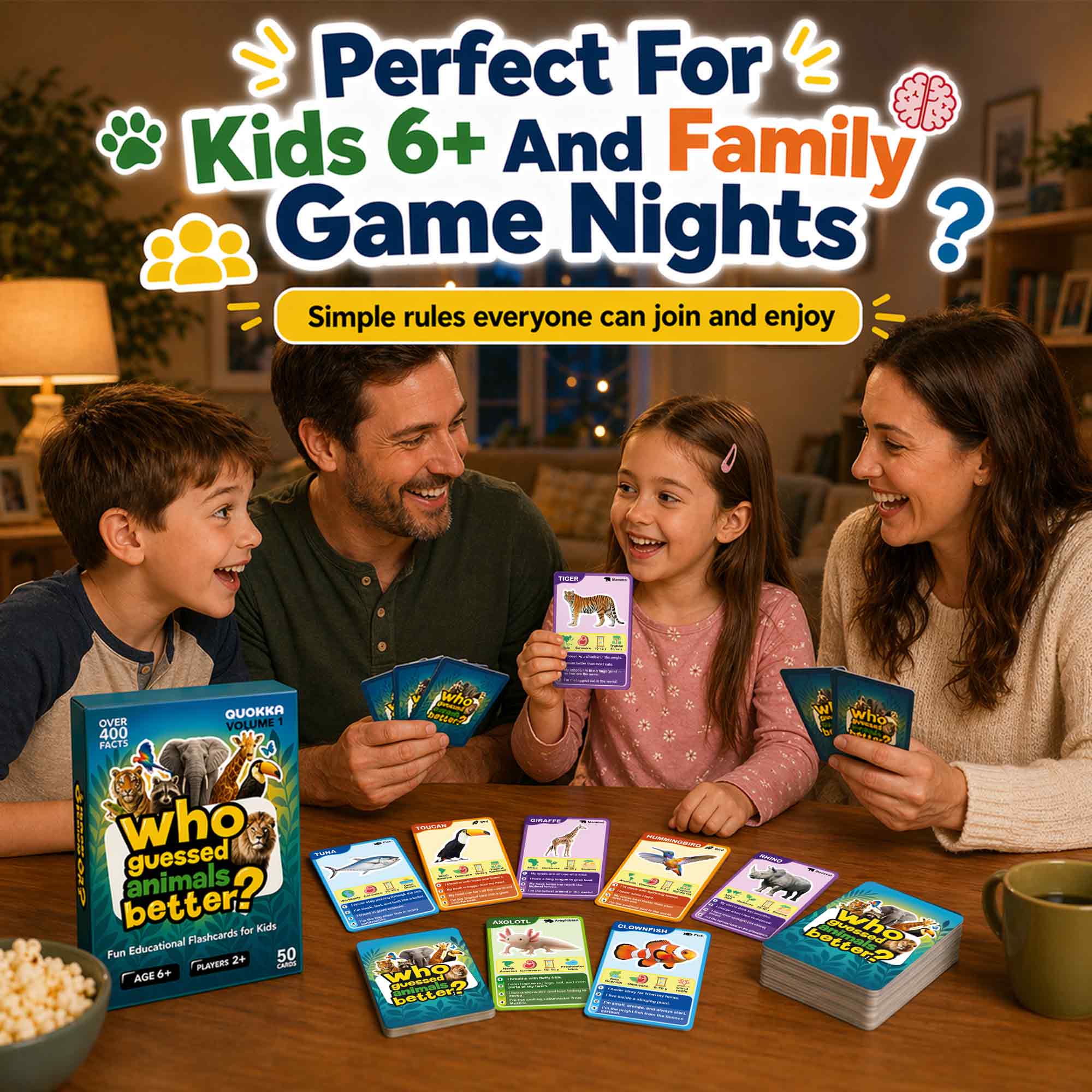 Educational Game for Kids - Who Guess It Better: Animals Volume 1 - Image 4