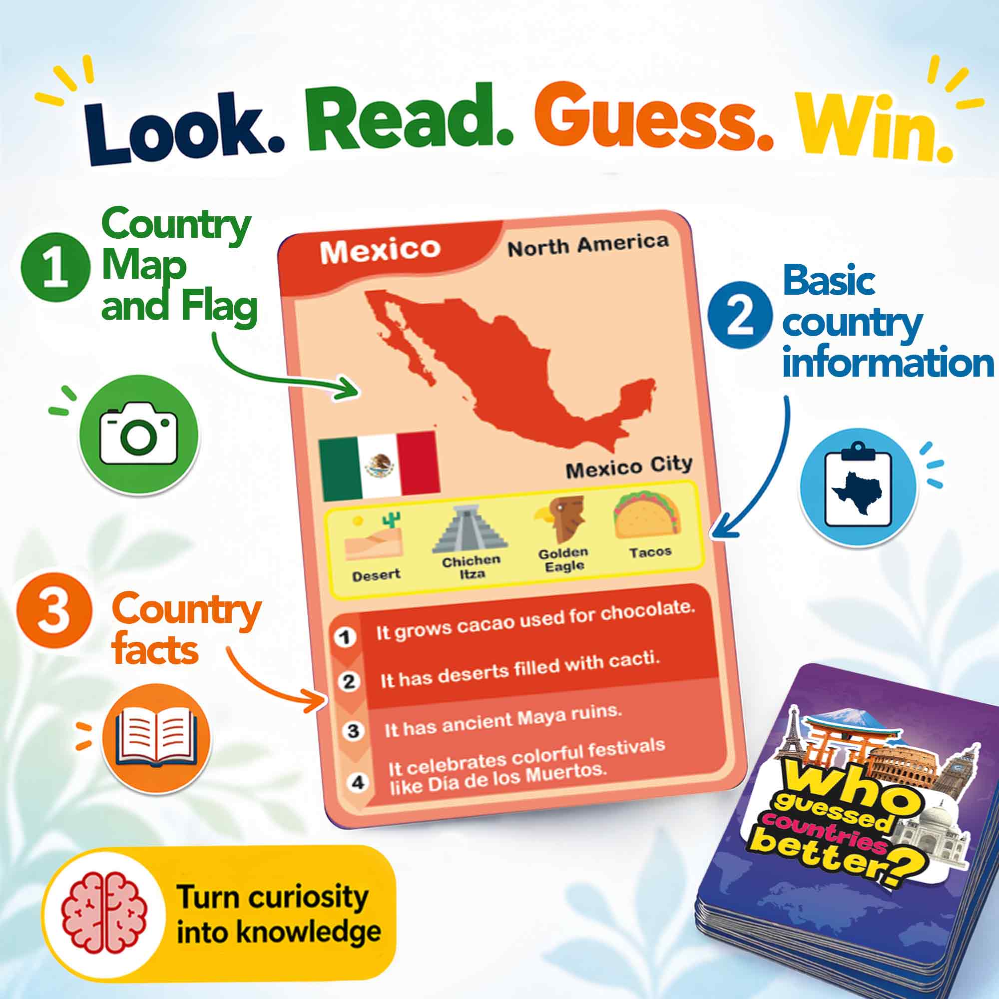 Educational Game for Kids - Who Guess It Better: Countries - Image 5