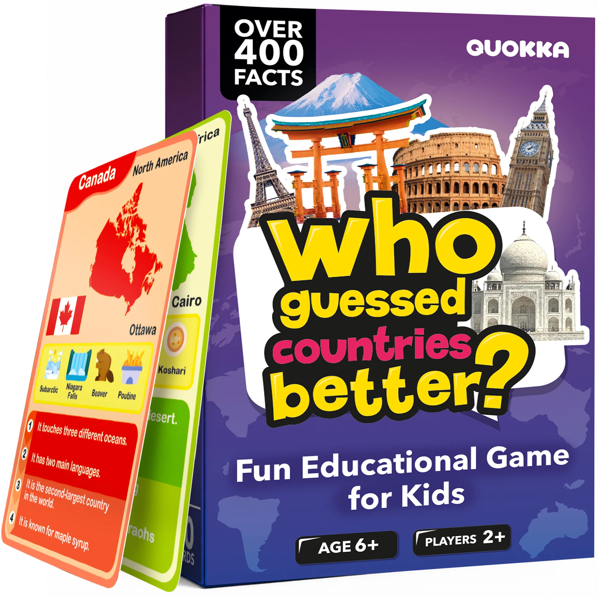 Educational Game for Kids - Who Guess It Better: Countries - Image 7