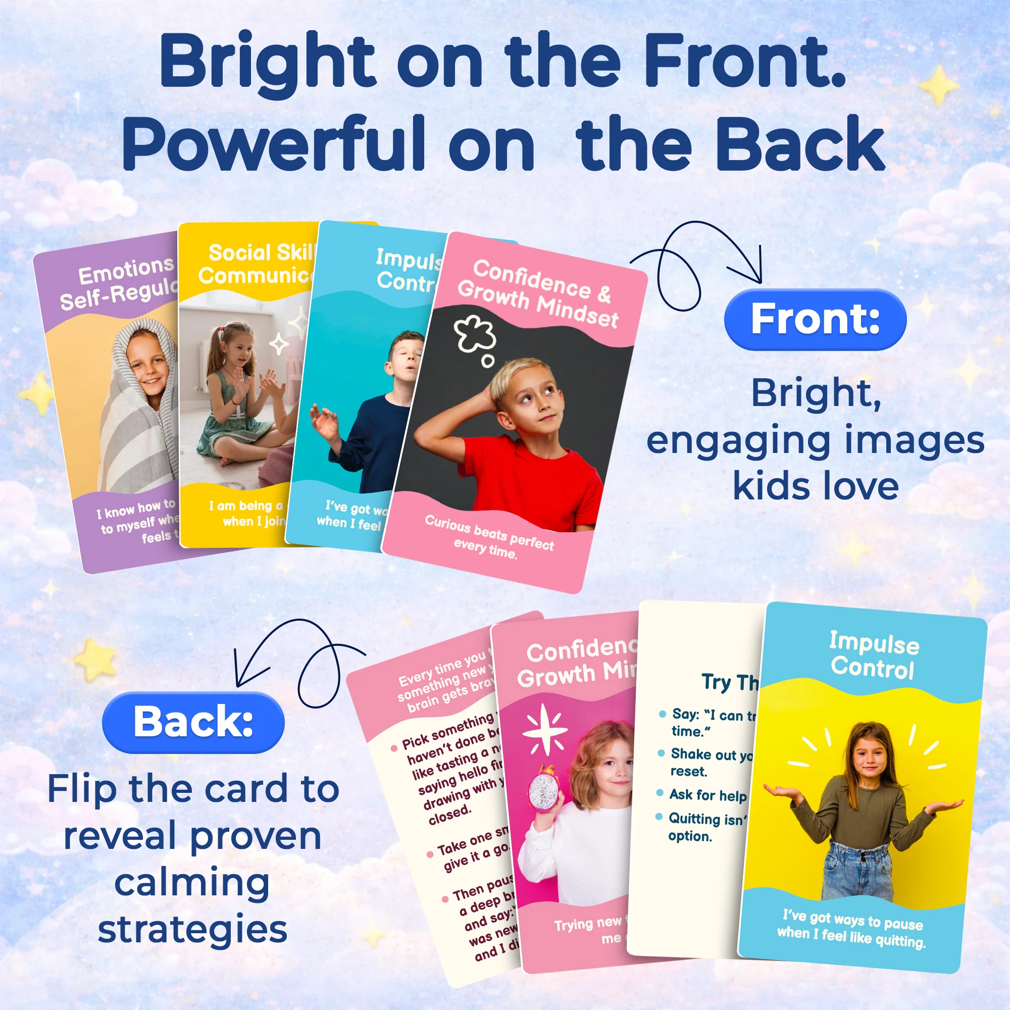 Emotional Regulation Cards for Kids â ADHD Focus & Calm Deck - Image 5