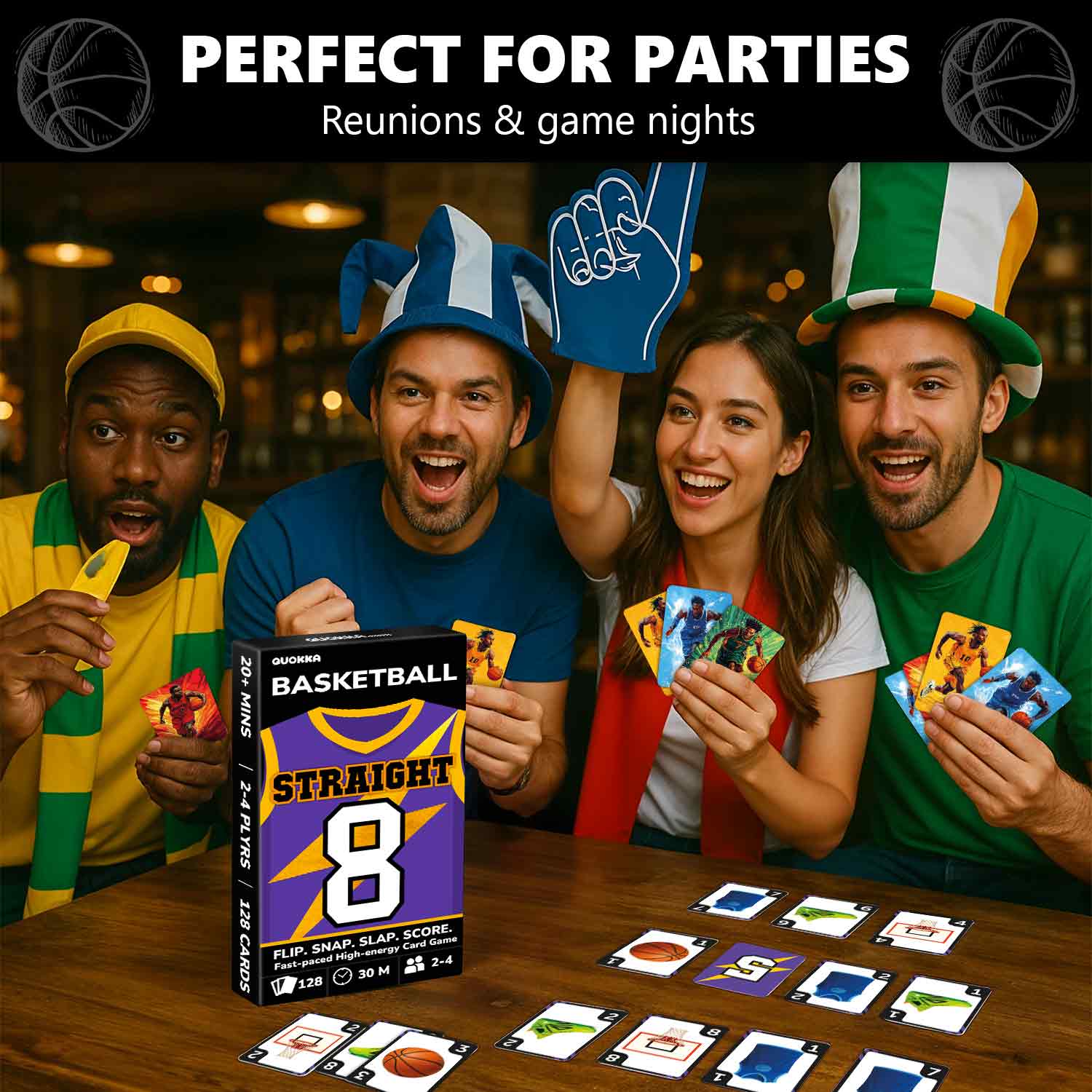 Fast-Paced Basketball Card Game for Kids & Adults - Image 5
