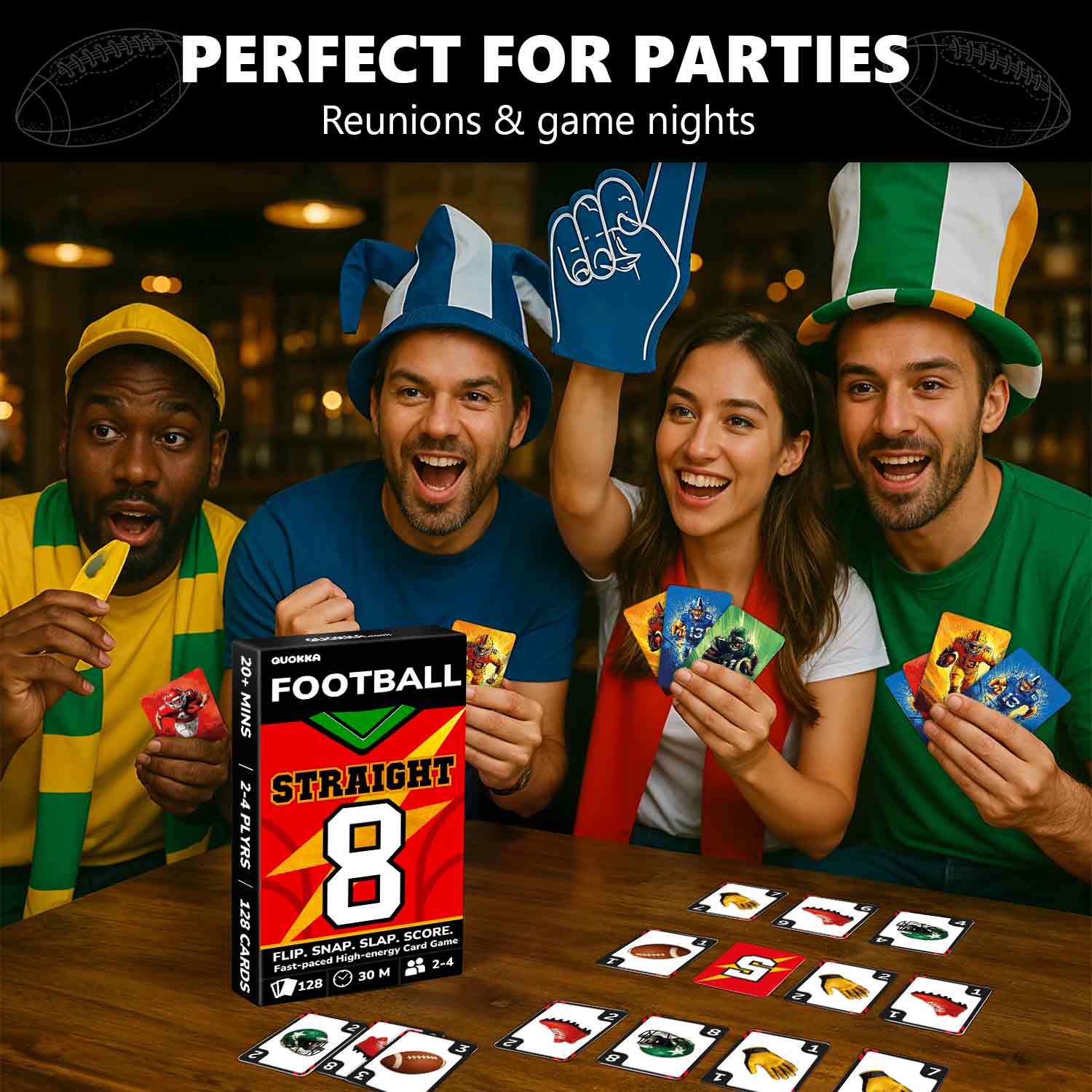 Fast-Paced Football Card Game for Kids & Adults - Image 5