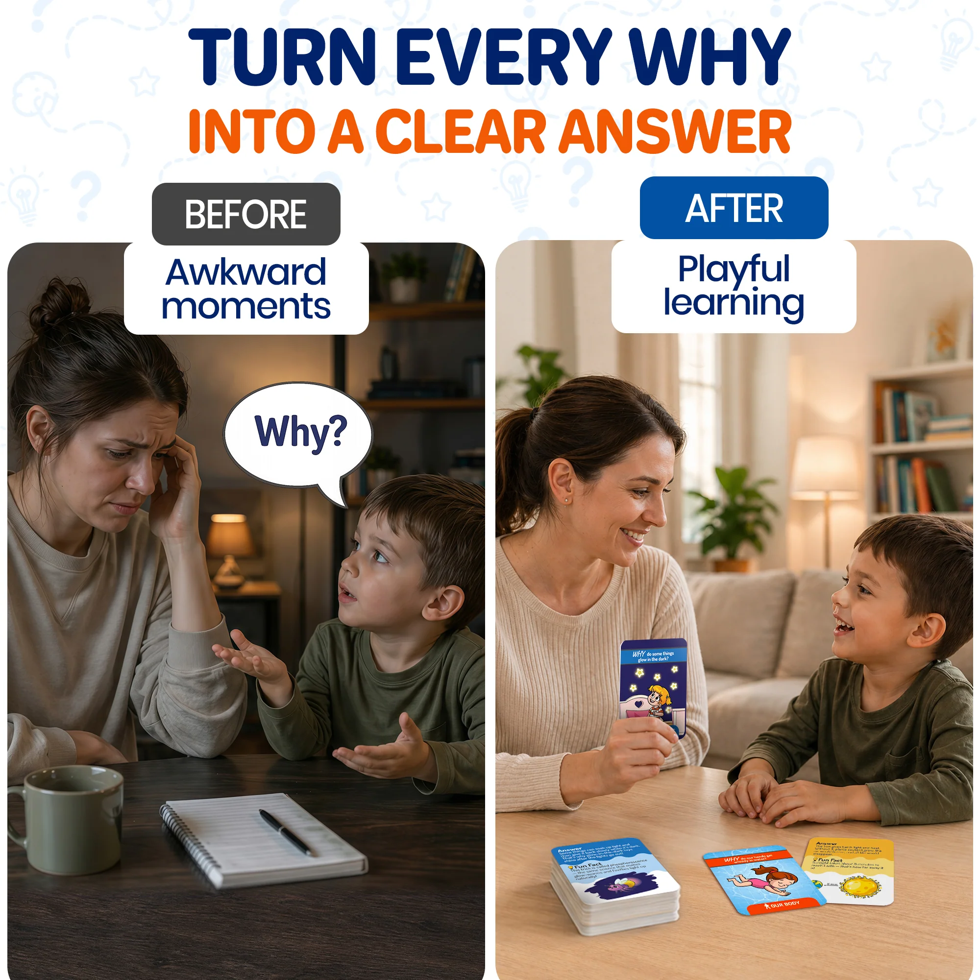 Flashcards for Kids - 101 Why Cards with Simple Answers, Fun Facts - Image 4