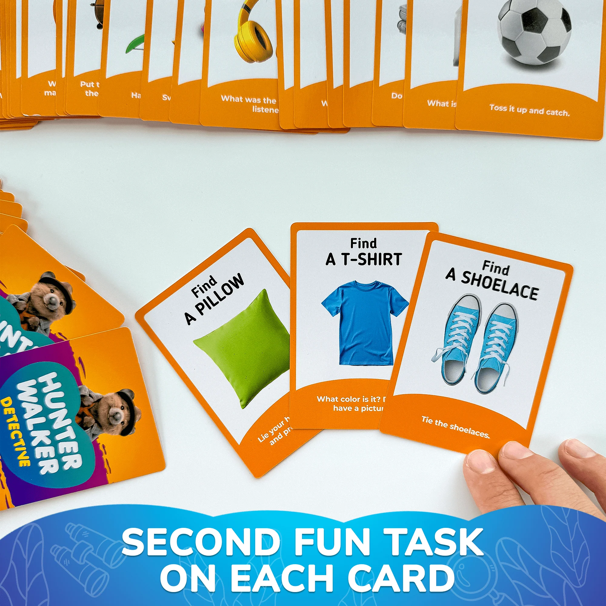 Indoor Scavenger Hunt 50 Cards for Kids - Search and Find - Image 3