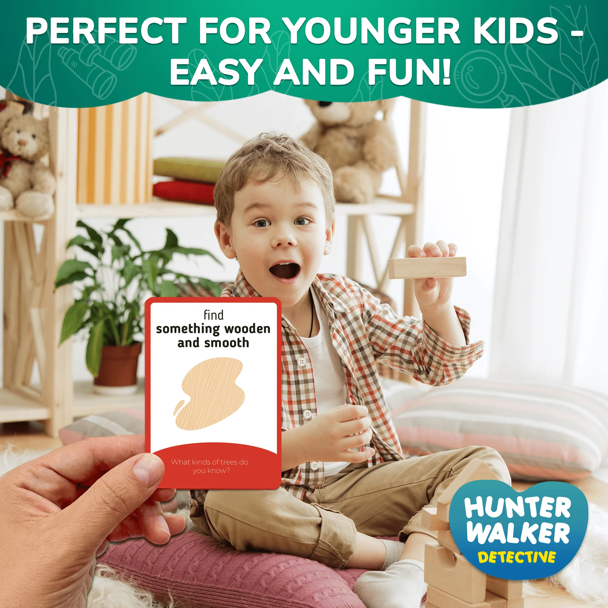 Indoor Scavenger Hunt 50 Cards for Kids - Search & Find L.2 - Image 4
