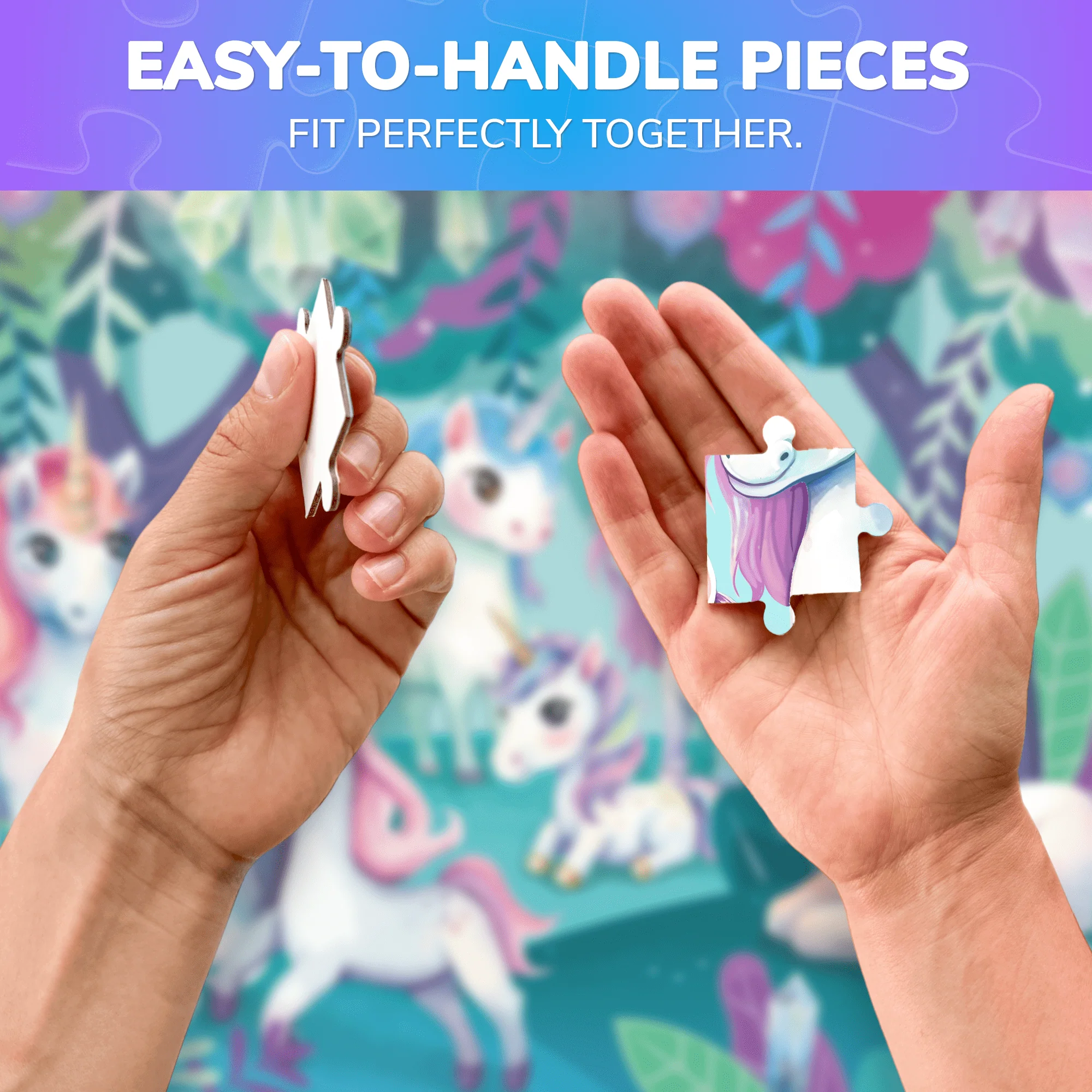 30 Pcs Jigsaw Puzzles for Kids |Unicorns - Image 4
