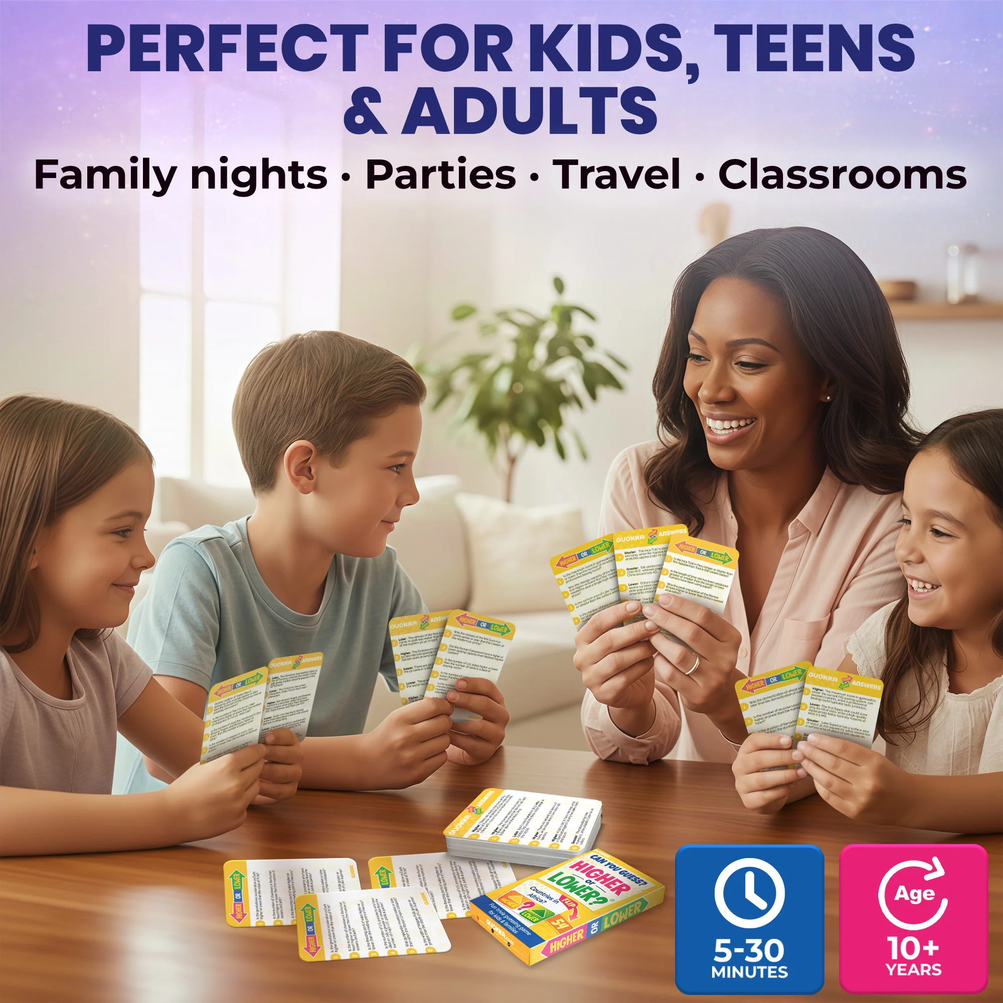 Higher or Lower Board Game | Family Card Game - Image 4