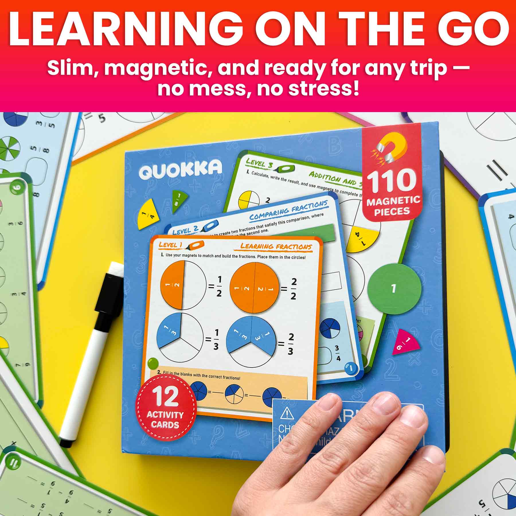 Magnetic Fractions Set – Hands-On Math Learning - Image 6