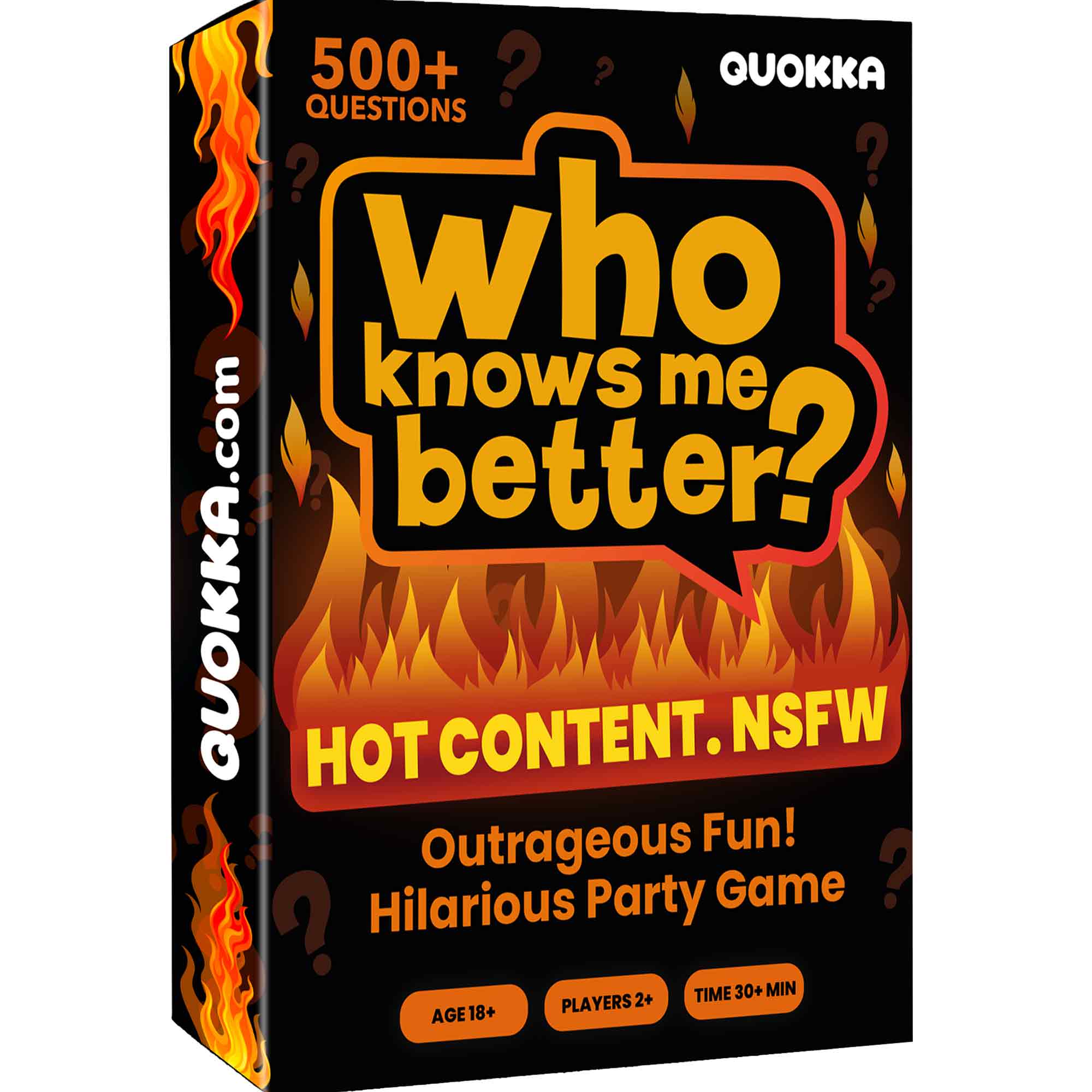 Party Card Game for Adults - Who Knows Me Better NSFW