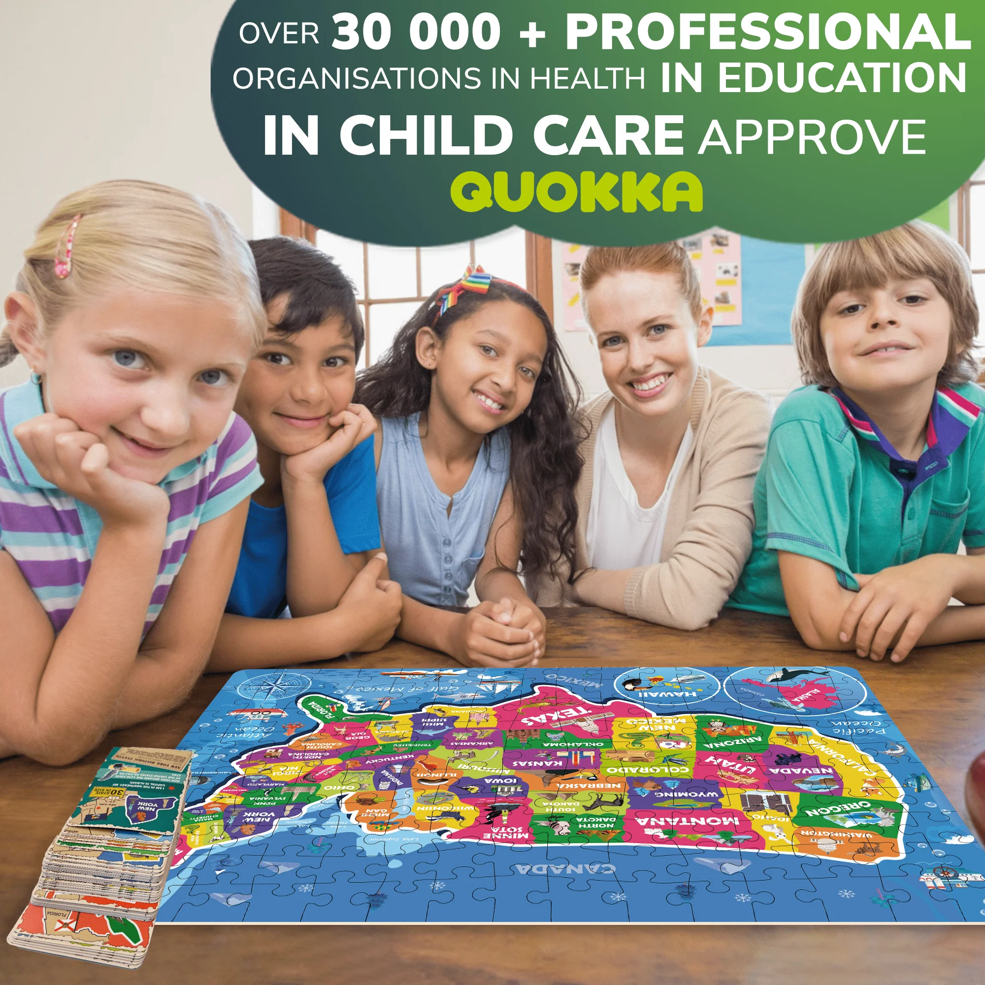 150 Pcs Jigsaw Puzzles 50 Cards For Kids | USA - Image 6