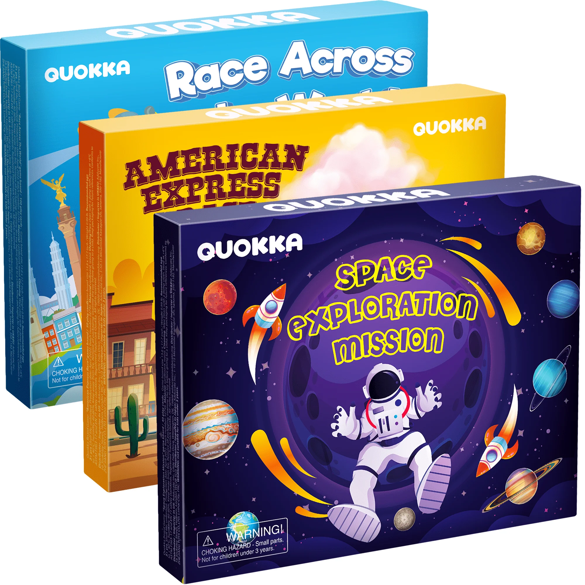 3x Set Learning Board Games for Kids | Trivia Cards - Image 7