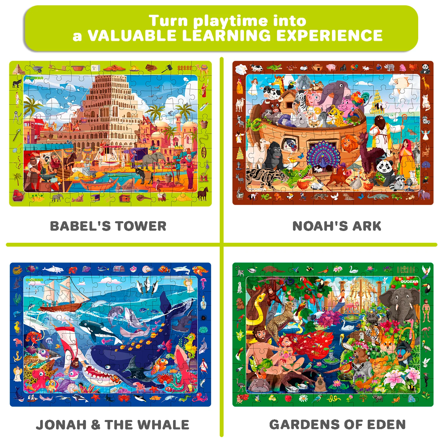 60 Piece Puzzles for Kids | Religion Set - Image 6