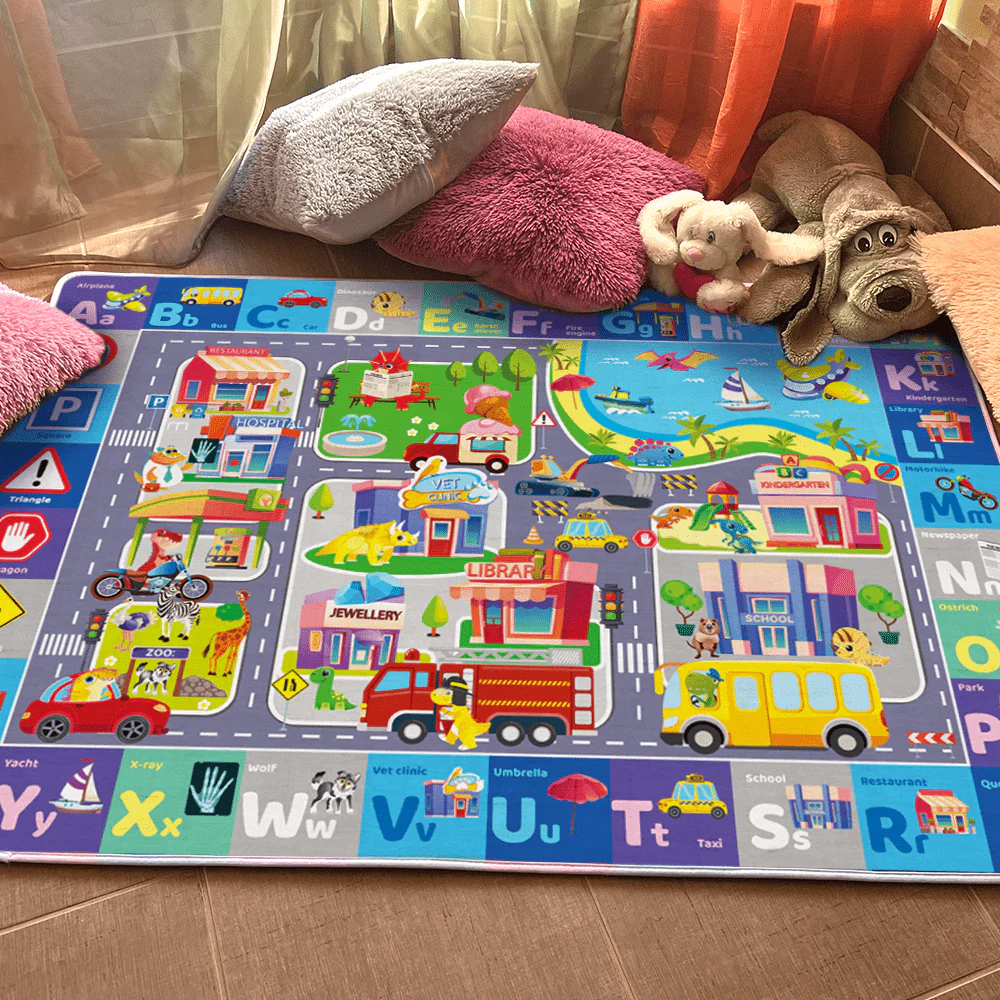 Floor Playmat | Soft Plush ABC for Kids - Image 7