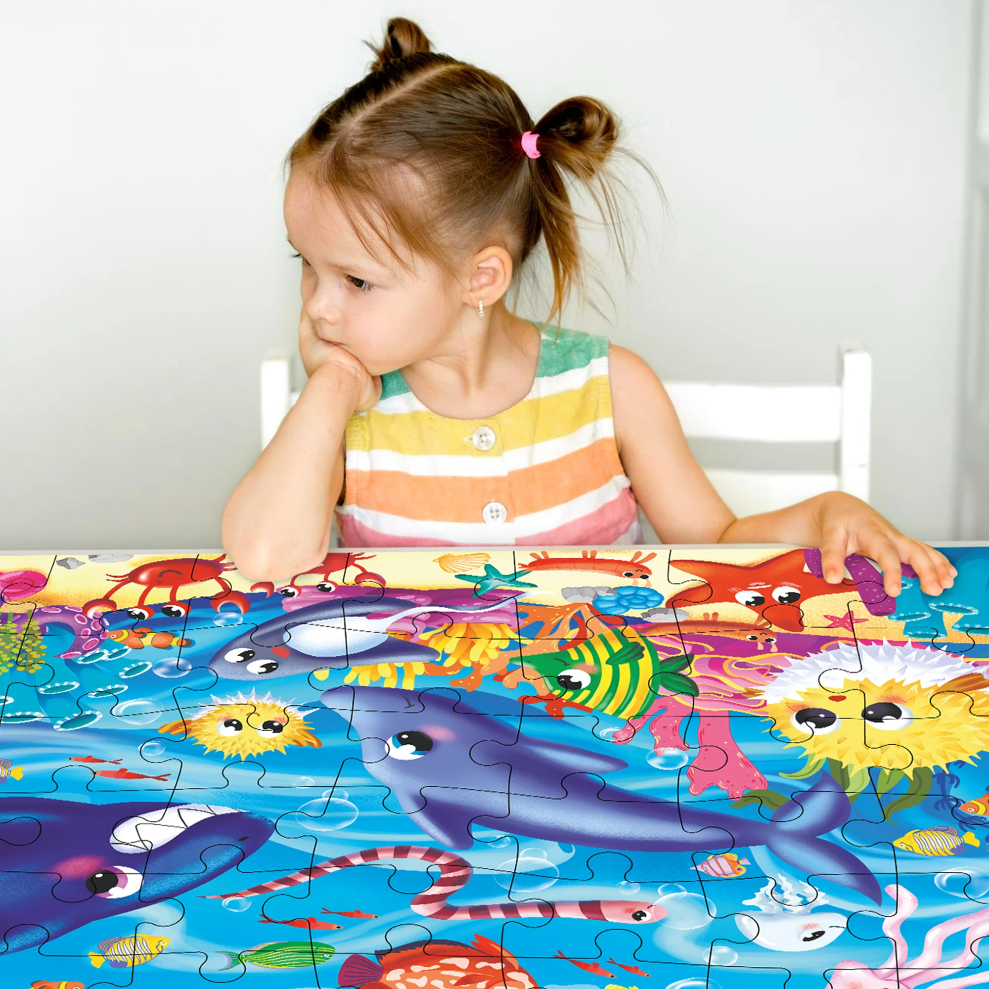 2x3 FT Giant Floor Puzzles for Kids Ages 4-6 | Ocean - Image 7