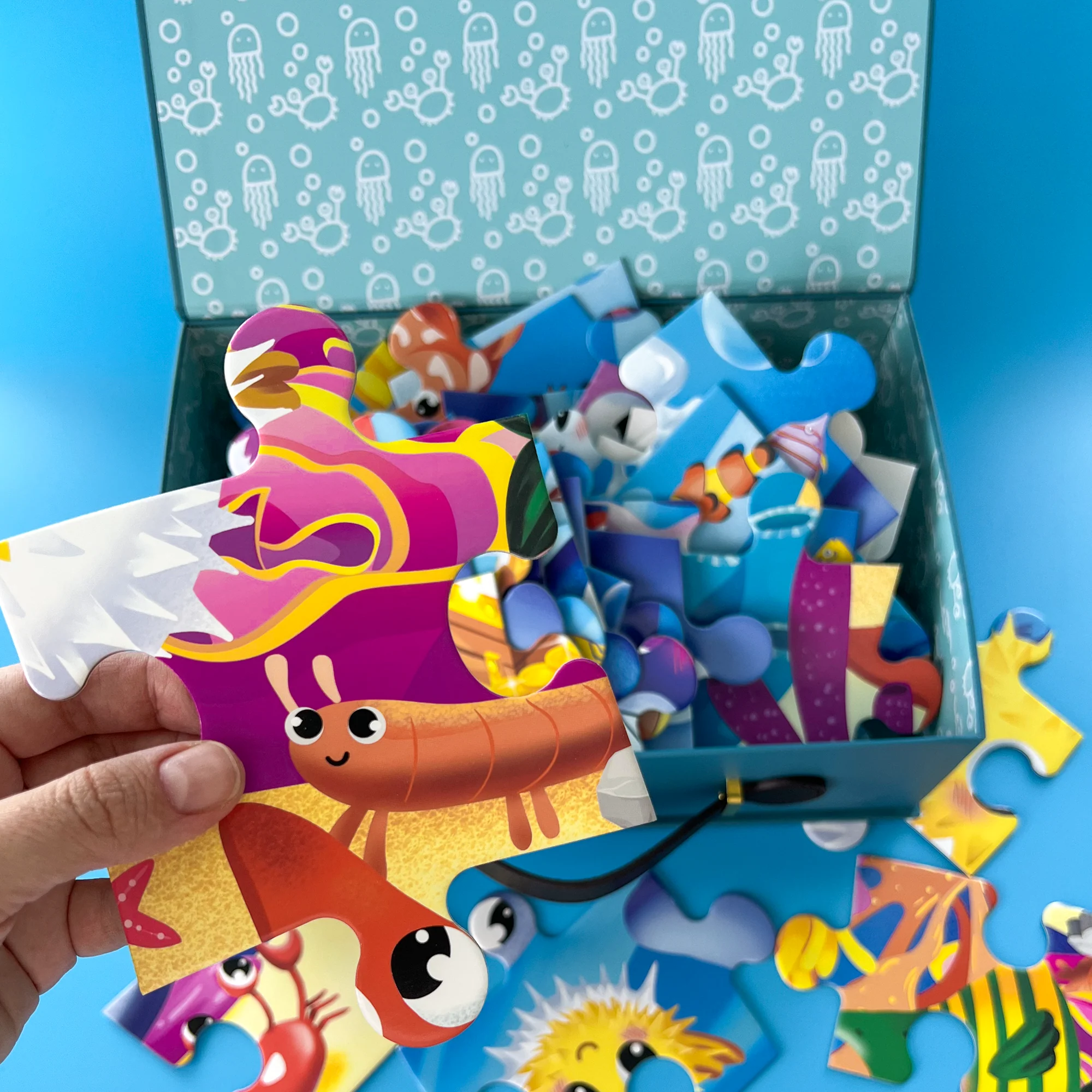 2x3 FT Giant Floor Puzzles for Kids Ages 4-6 | Ocean - Image 8
