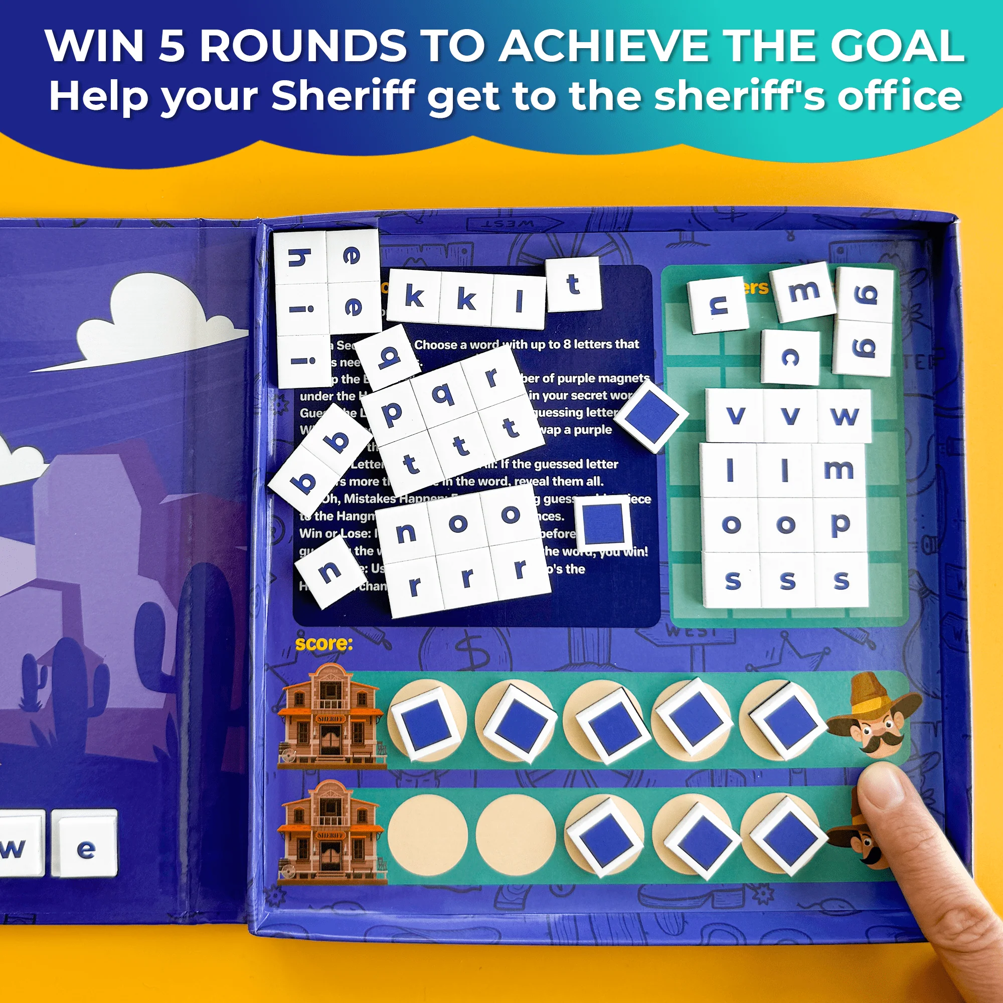 HANGMAN Travel Game for Kids - Image 3