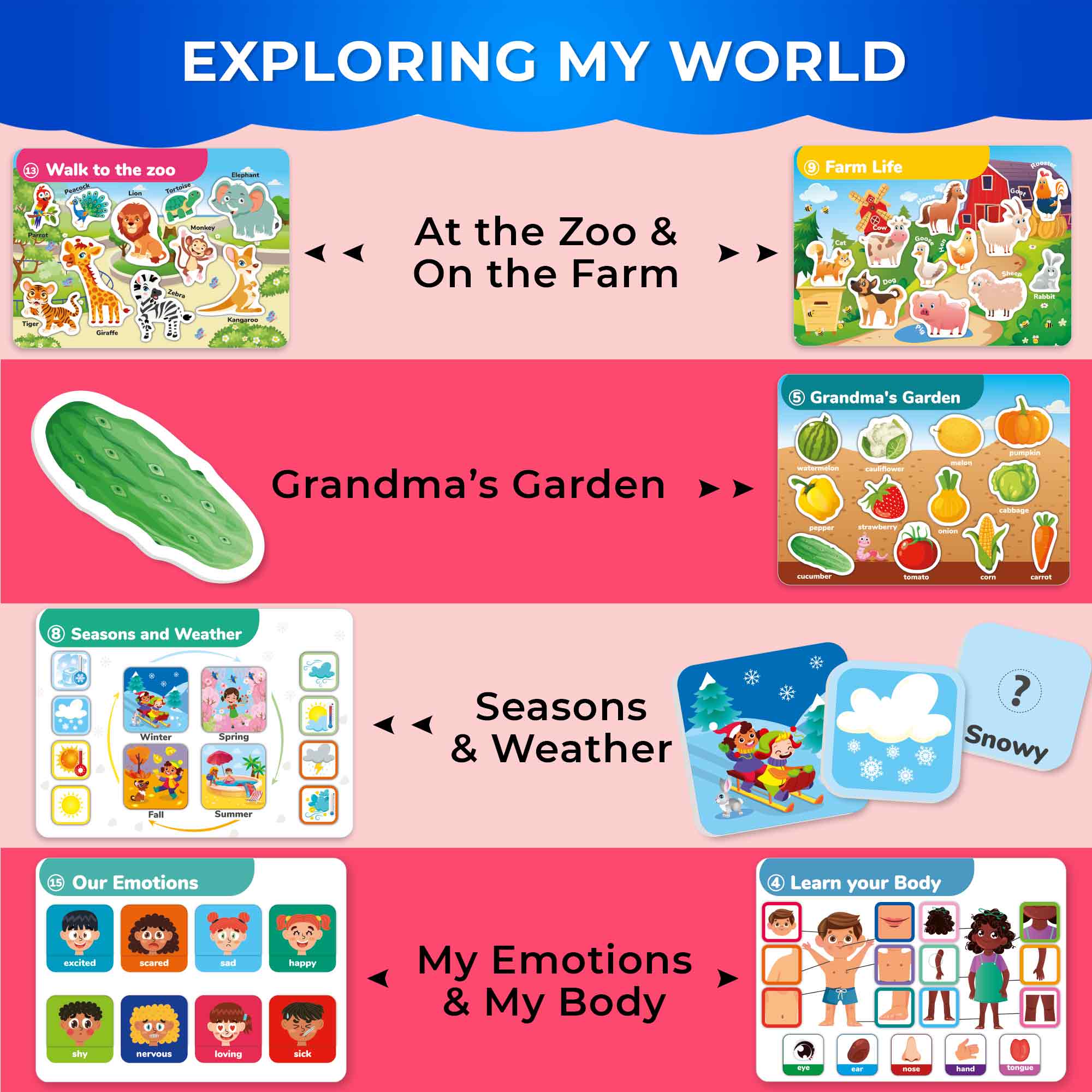 Montessori Busy Book for Toddlers | Activity Book with Interactive Pages - Image 6