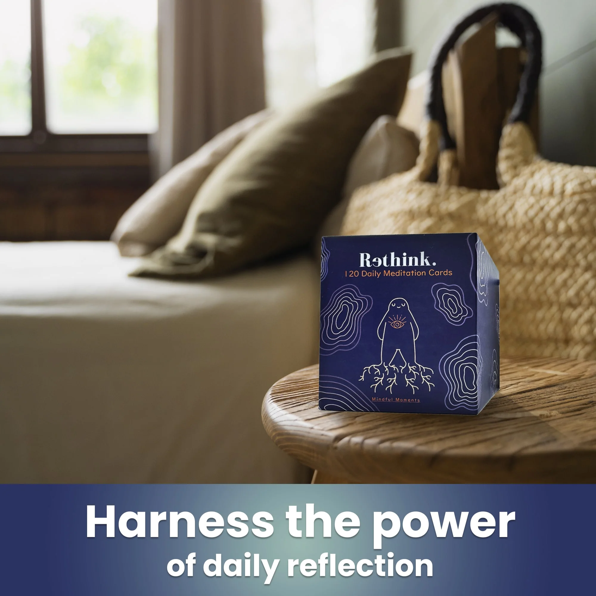 Rethink!: 120 Daily Meditation Cards | Mental Health - Image 6
