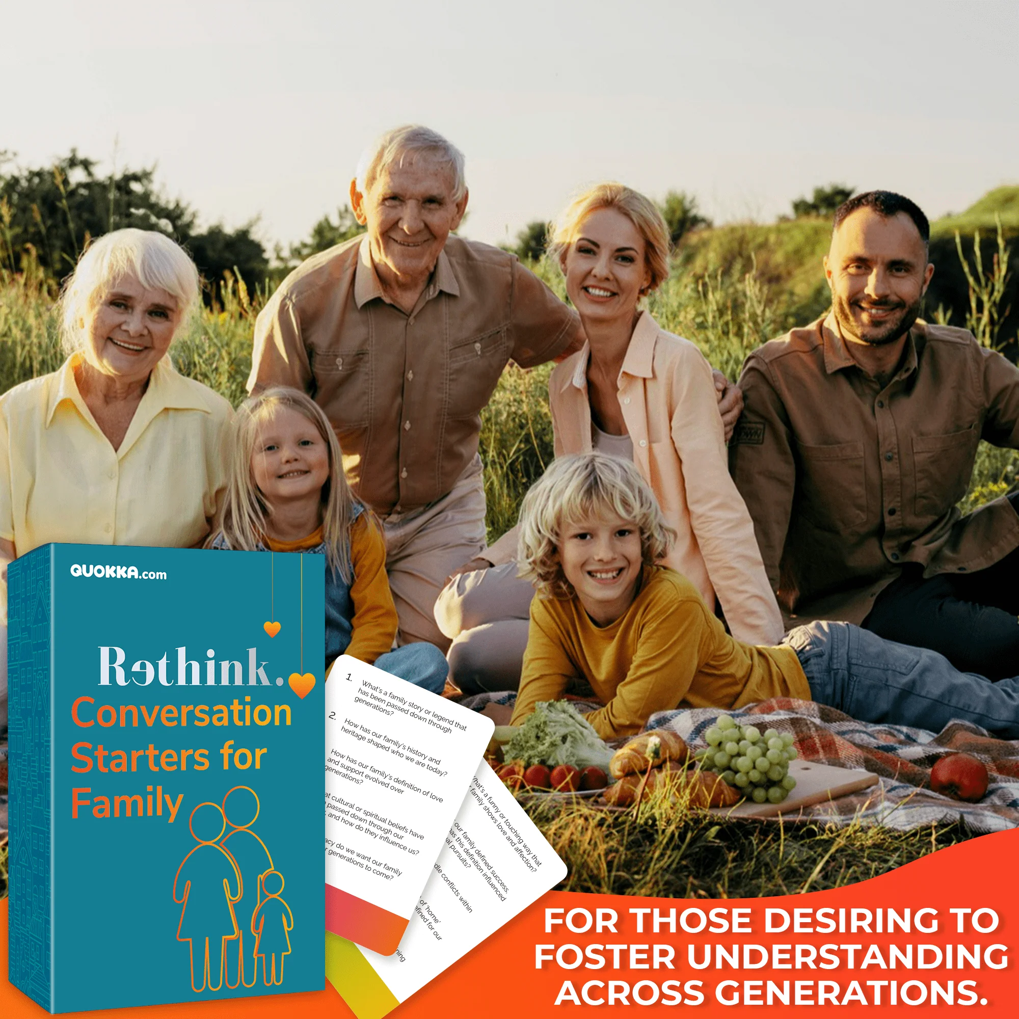 Rethink!: Conversation Starters for Family | 100 Cards - Image 5