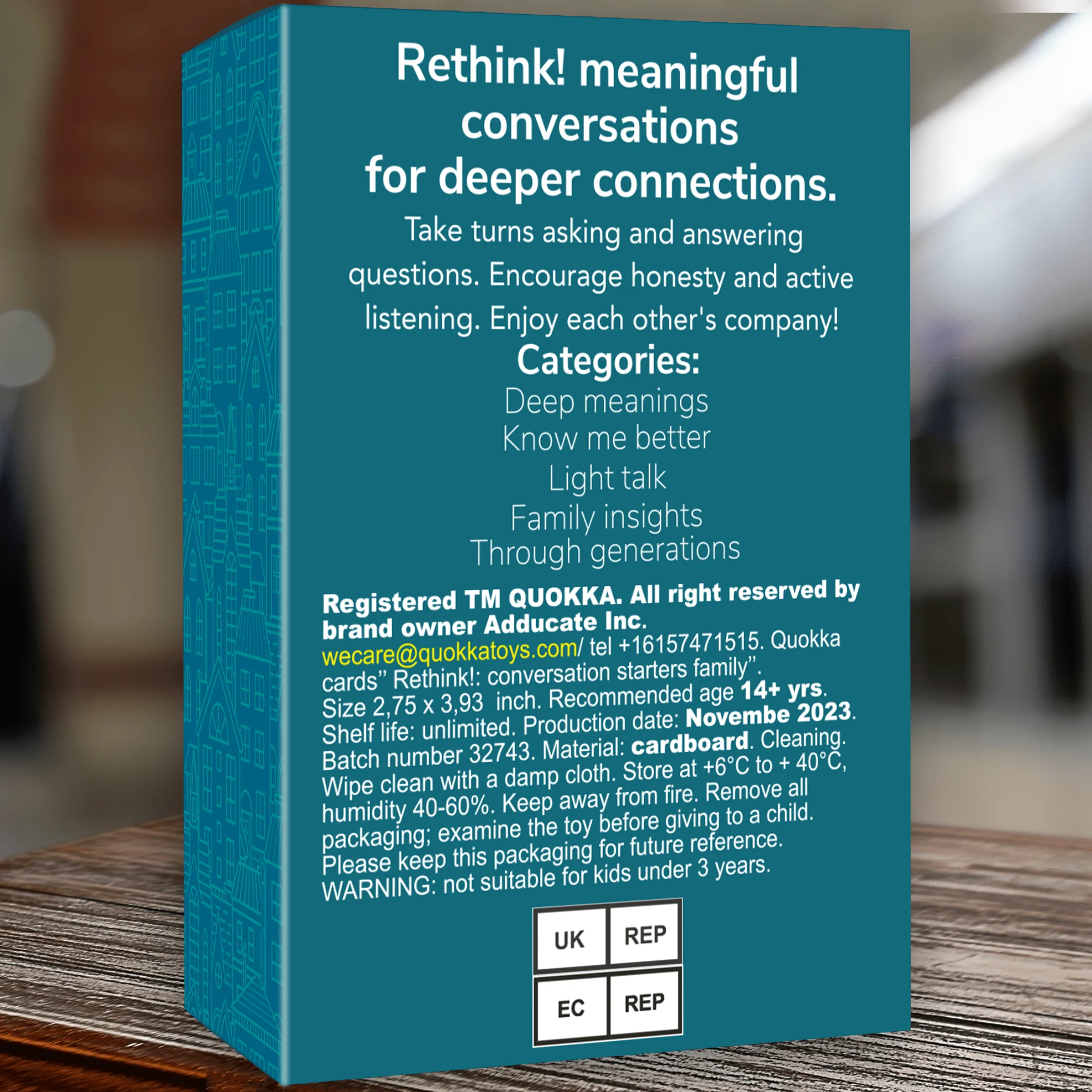 Rethink!: Conversation Starters for Family | 100 Cards - Image 7