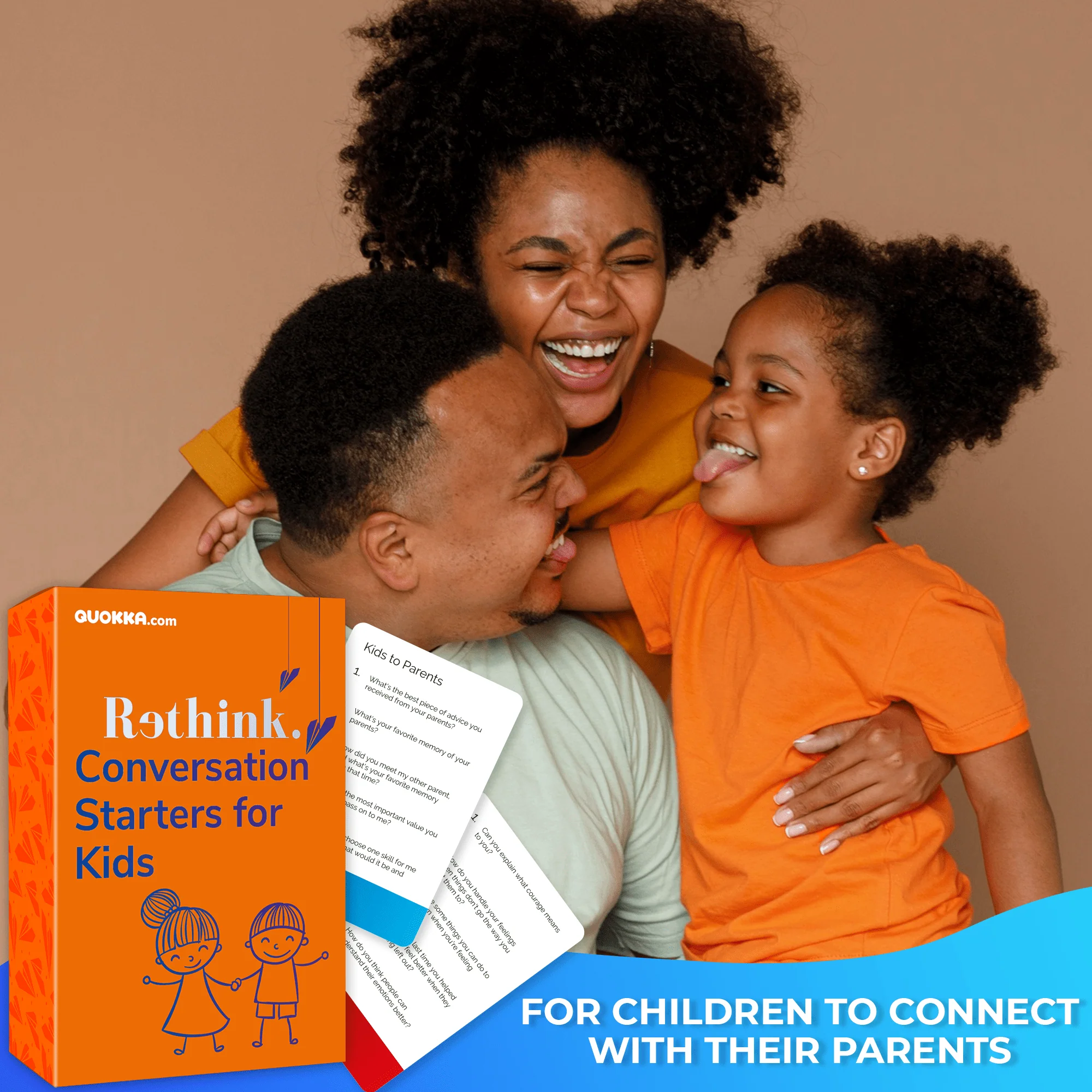 Rethink!: Conversation Starters for Kids | 100 Conversation Cards Family Pack - Image 6
