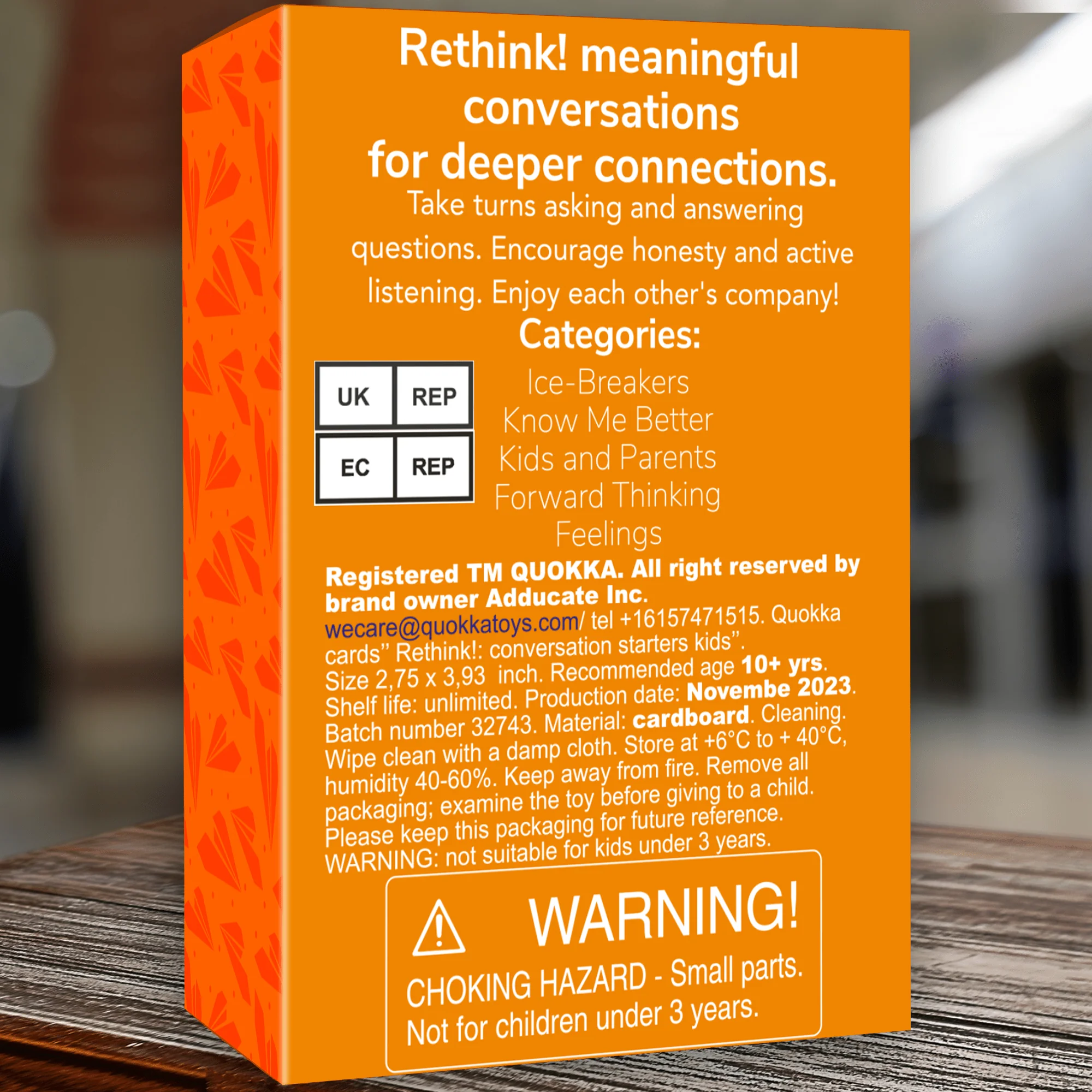 Rethink!: Conversation Starters for Kids | 100 Conversation Cards Family Pack - Image 7
