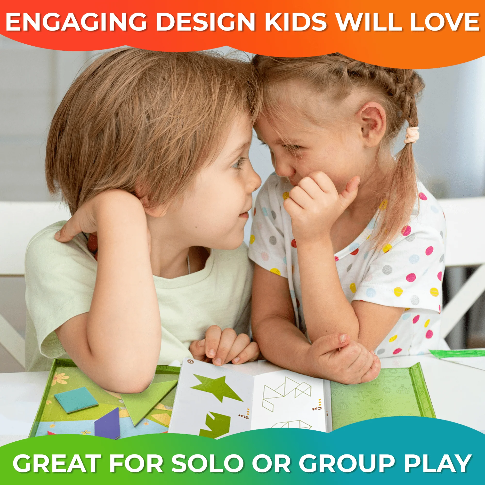 Tangram Magnet Game for Kids | Travel I Road Trip - Image 4