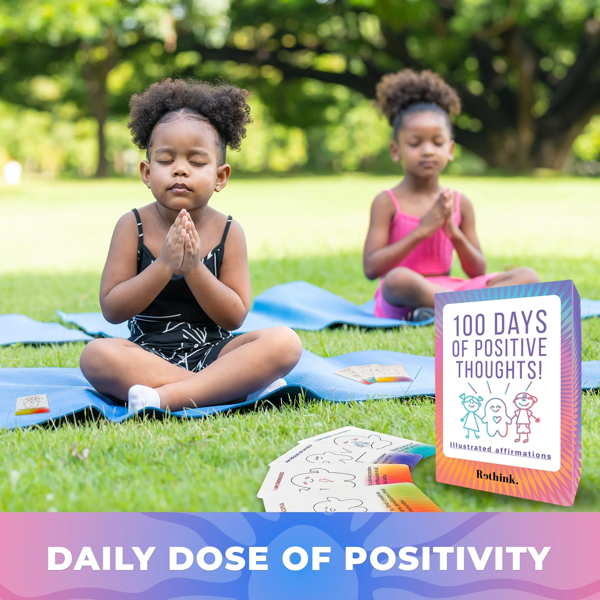 Rethink: 100 Affirmation Cards for Mental Health Kids - Image 5