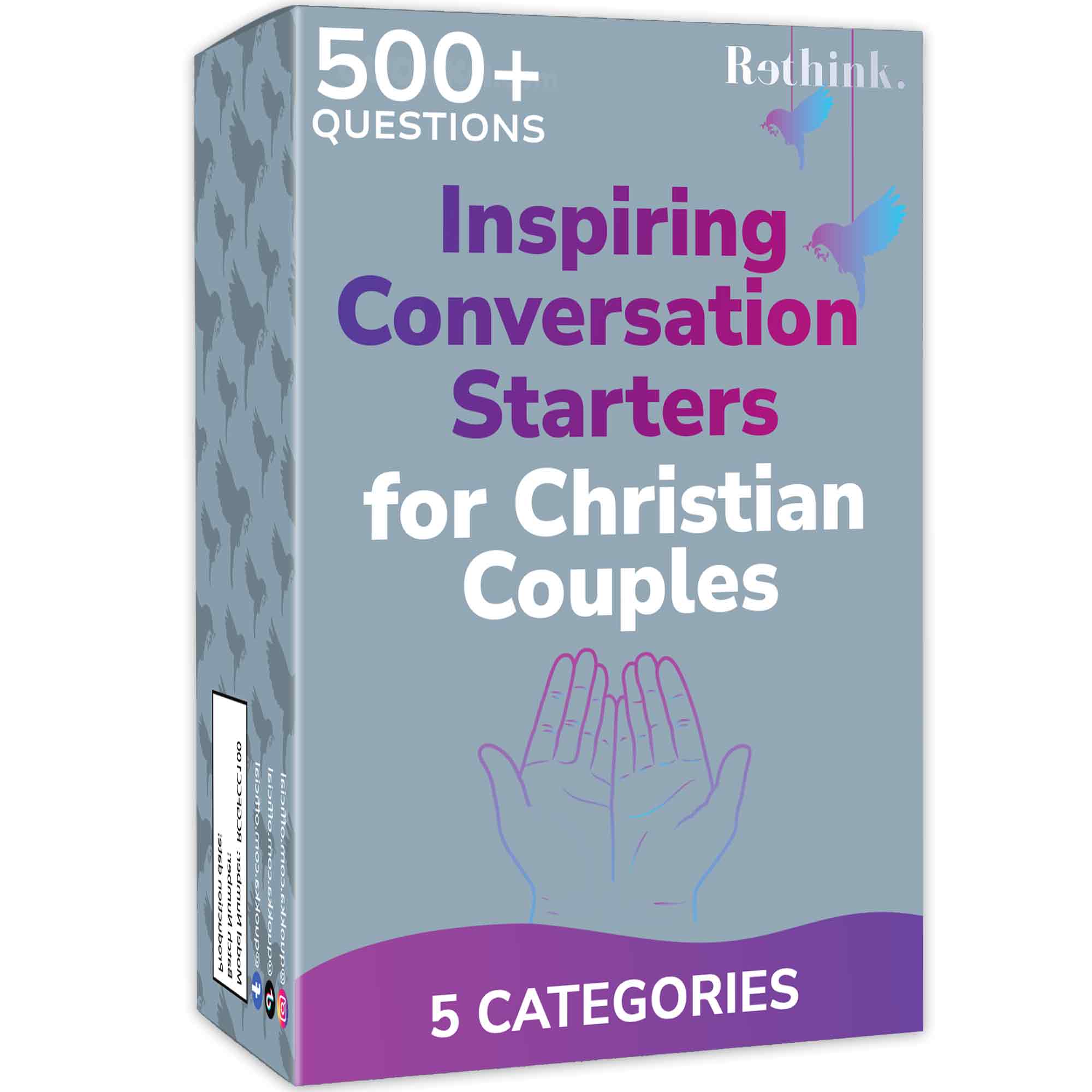 Rethink!: Conversation Cards Game for Christian Couples | 95