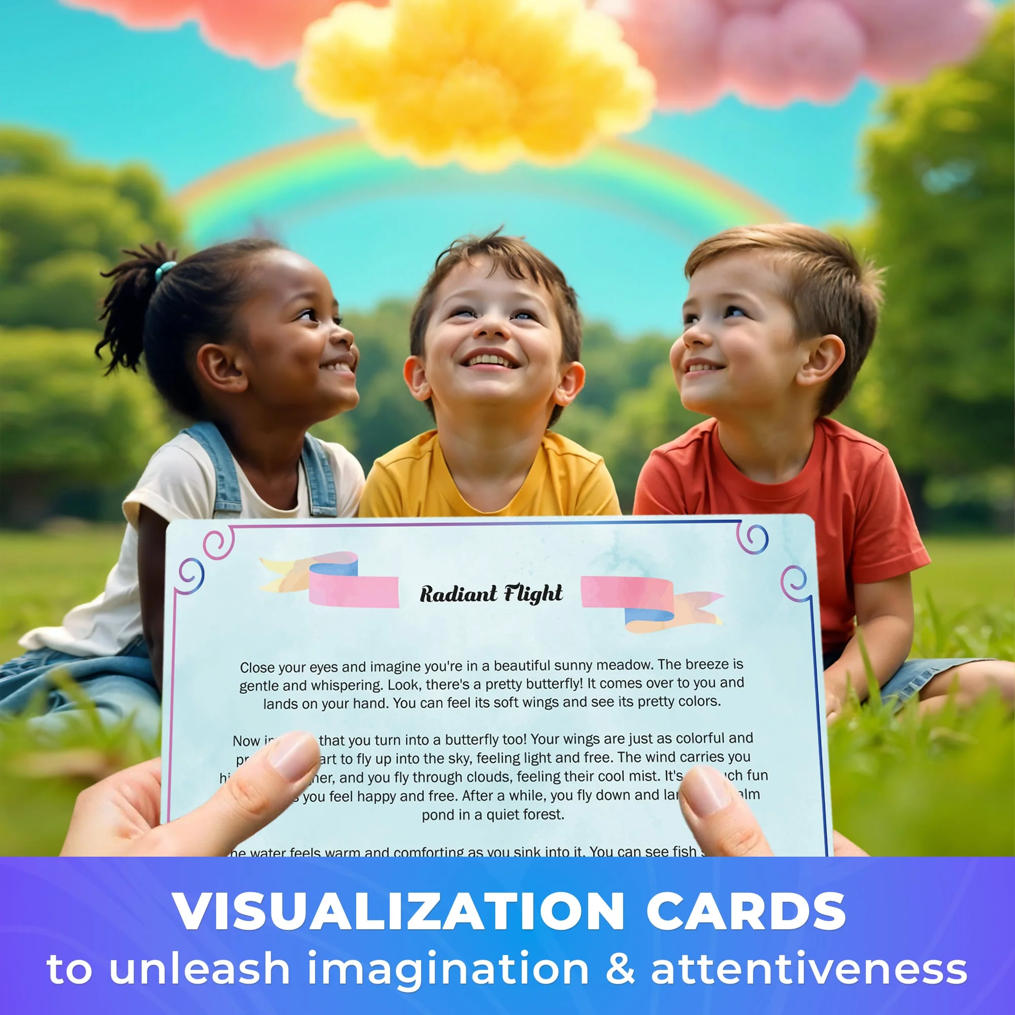 Rethink! Meditation Mindful Practices Cards for Kids - Image 3