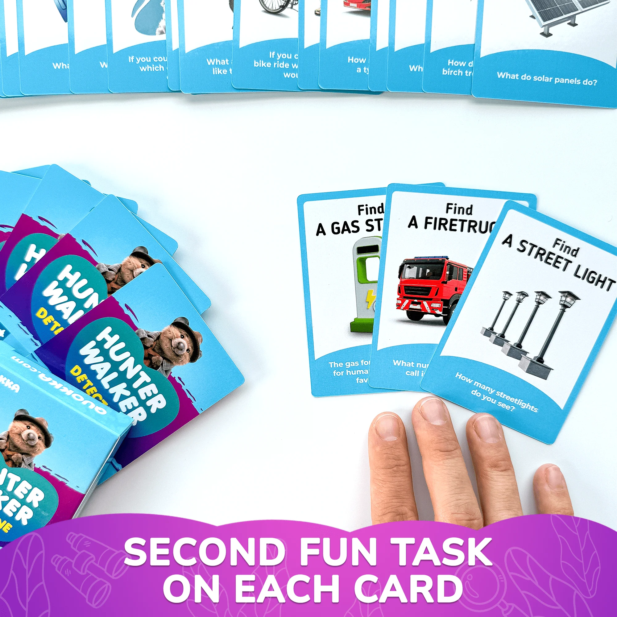 Scavenger Hunt Game 50 Cards for Kids | Search and Find Travel - Image 3