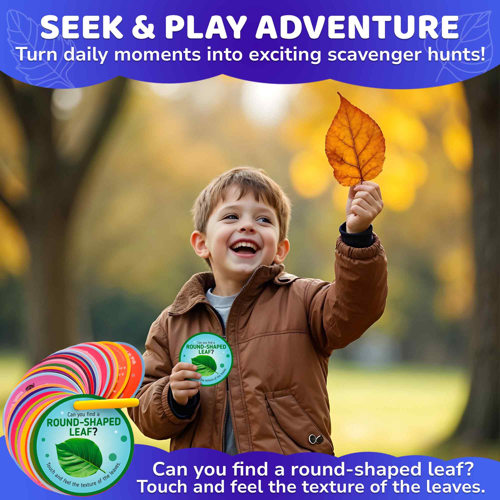 Scavenger Hunt Game for Kids - 50 Cards Activities Outdoor - Image 4